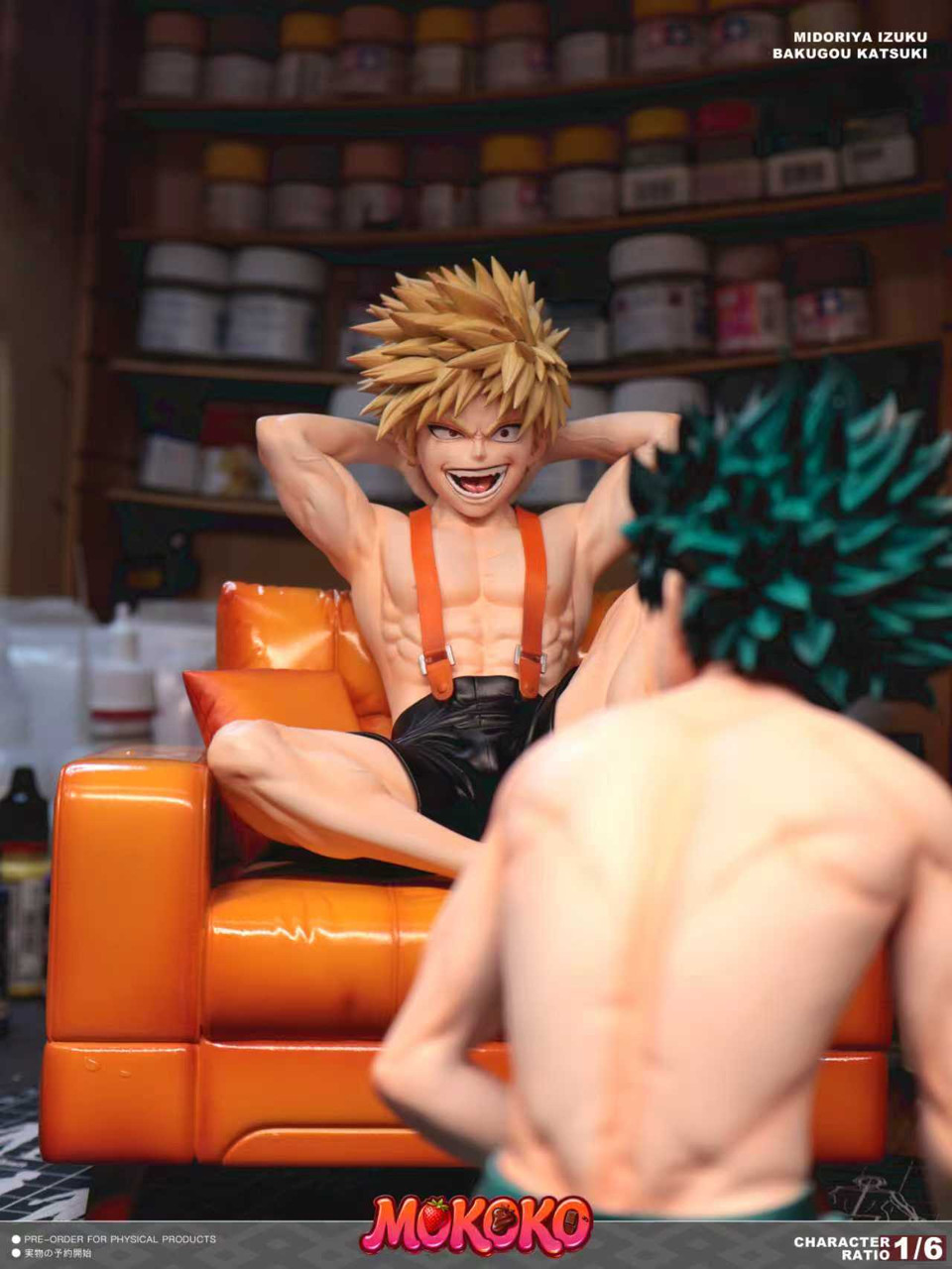 【Pre-sale】1/6 Scale Midoriya Izuku(deku) and Bakugou Katsuki-My Hero Academia-MOKOKO Studio