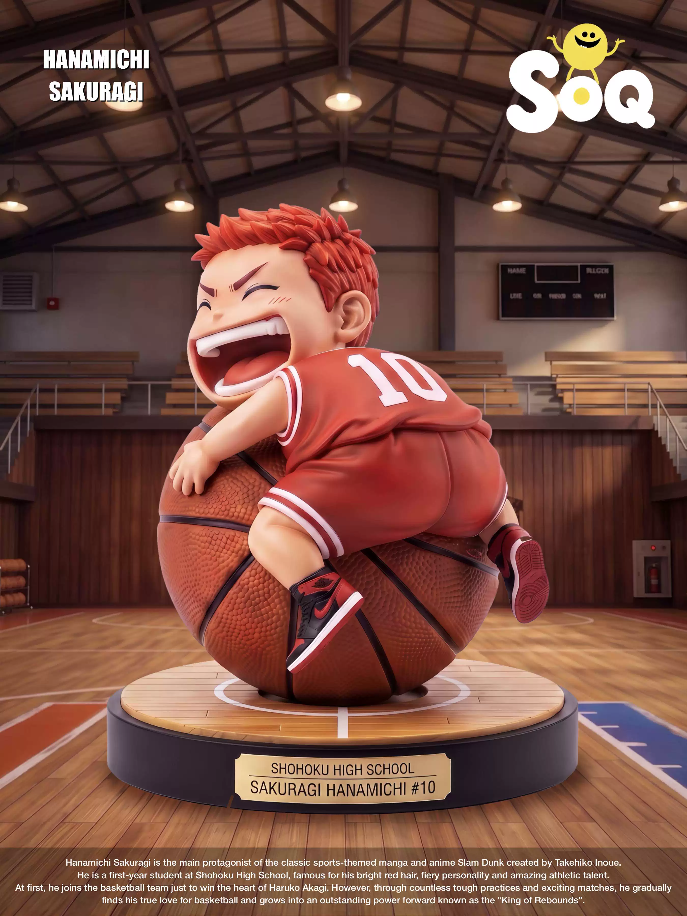 【Pre-sale】Q Version Sakuragi Hanamichi-Slam Dunk-SOQ Studio