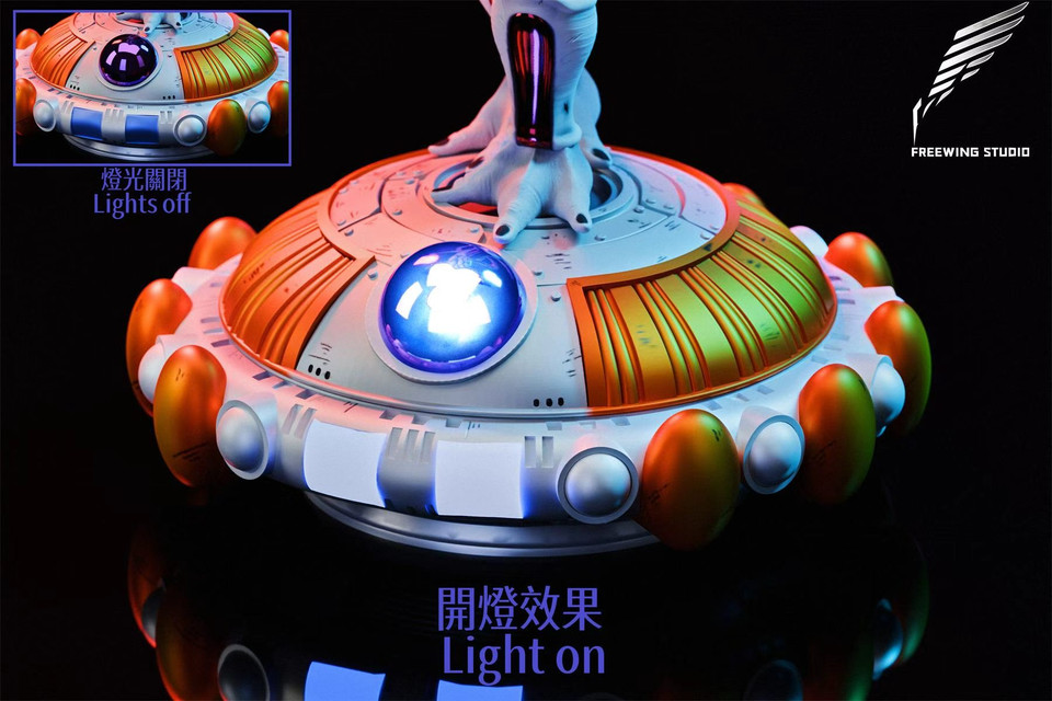 【Pre-sale】1/2 Scale Fourth Form Frieza with LED-Dragon Ball-Freewing Studio