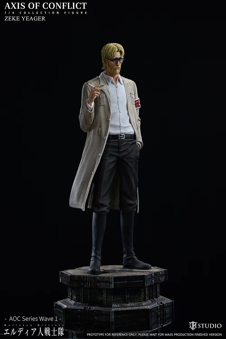 【Pre-sale】1/4 Scale Zeke Jaeger-Attack on Titan-JR Studio