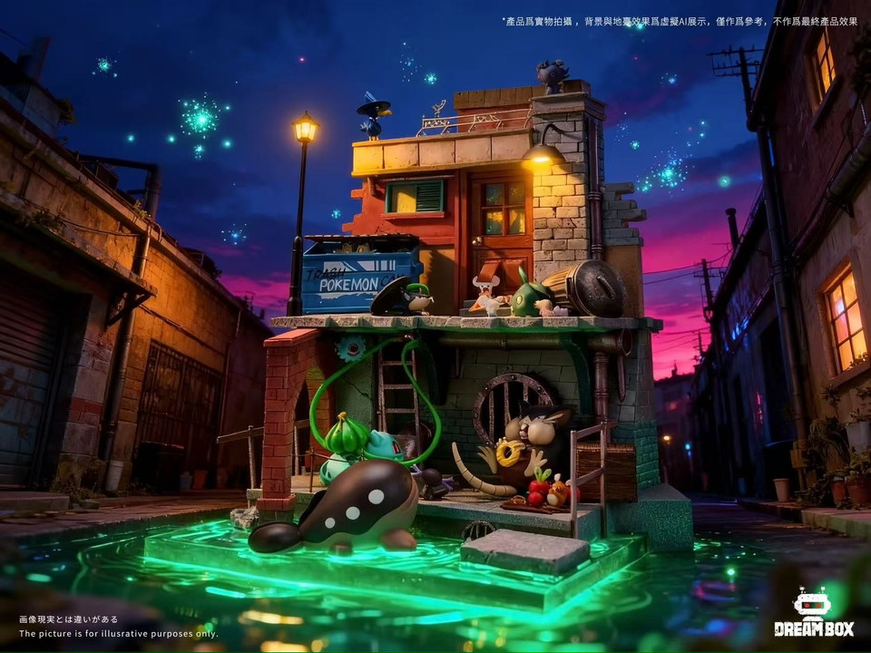 【Pre-sale】1/20 Scale Urban Kitchen-Pokemon-DreamBox Studio