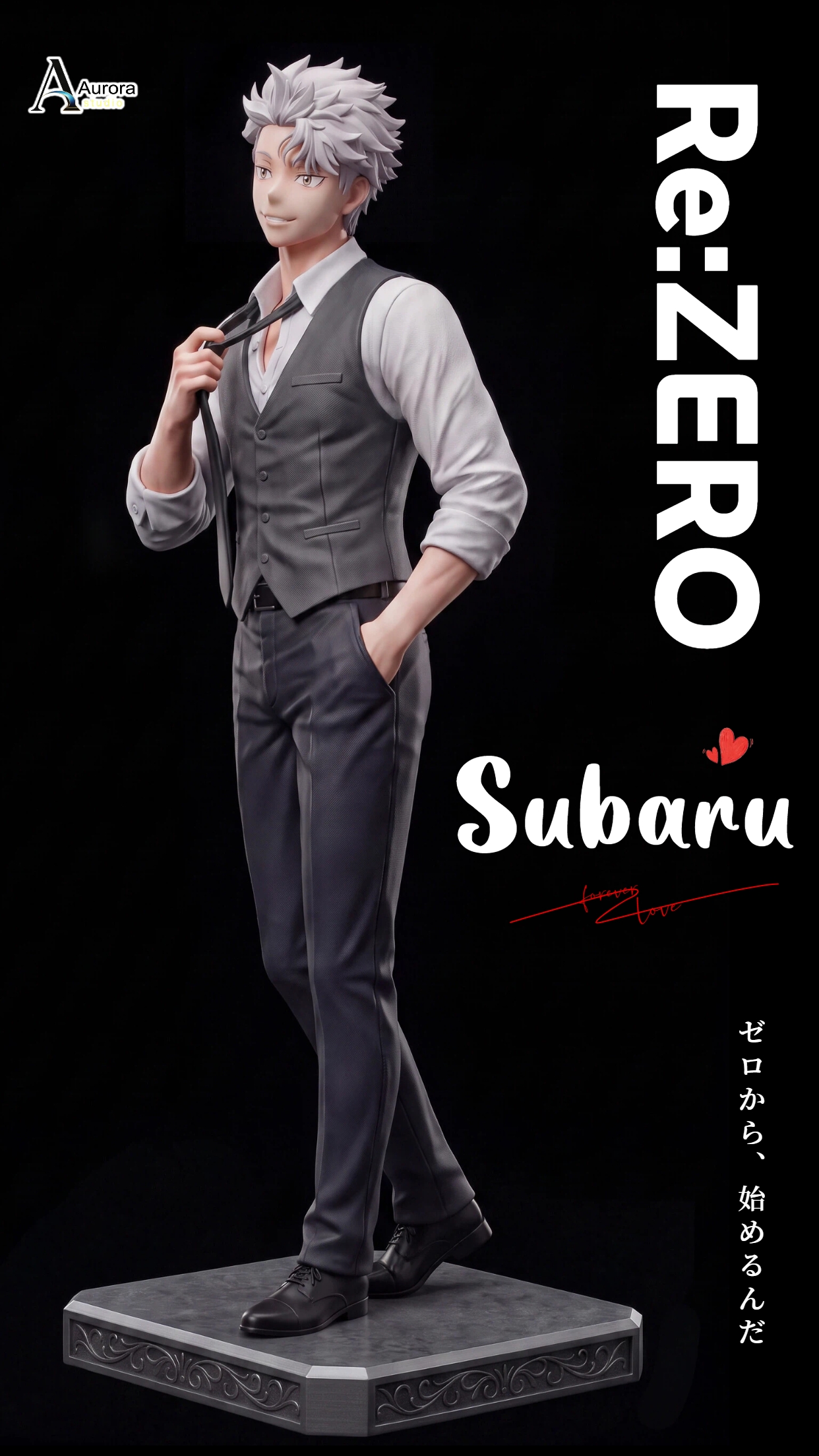 【Pre-sale】1/6 Scale Natsuki Subaru-Re:Starting Life From Zero in a Different World-Aurora studio