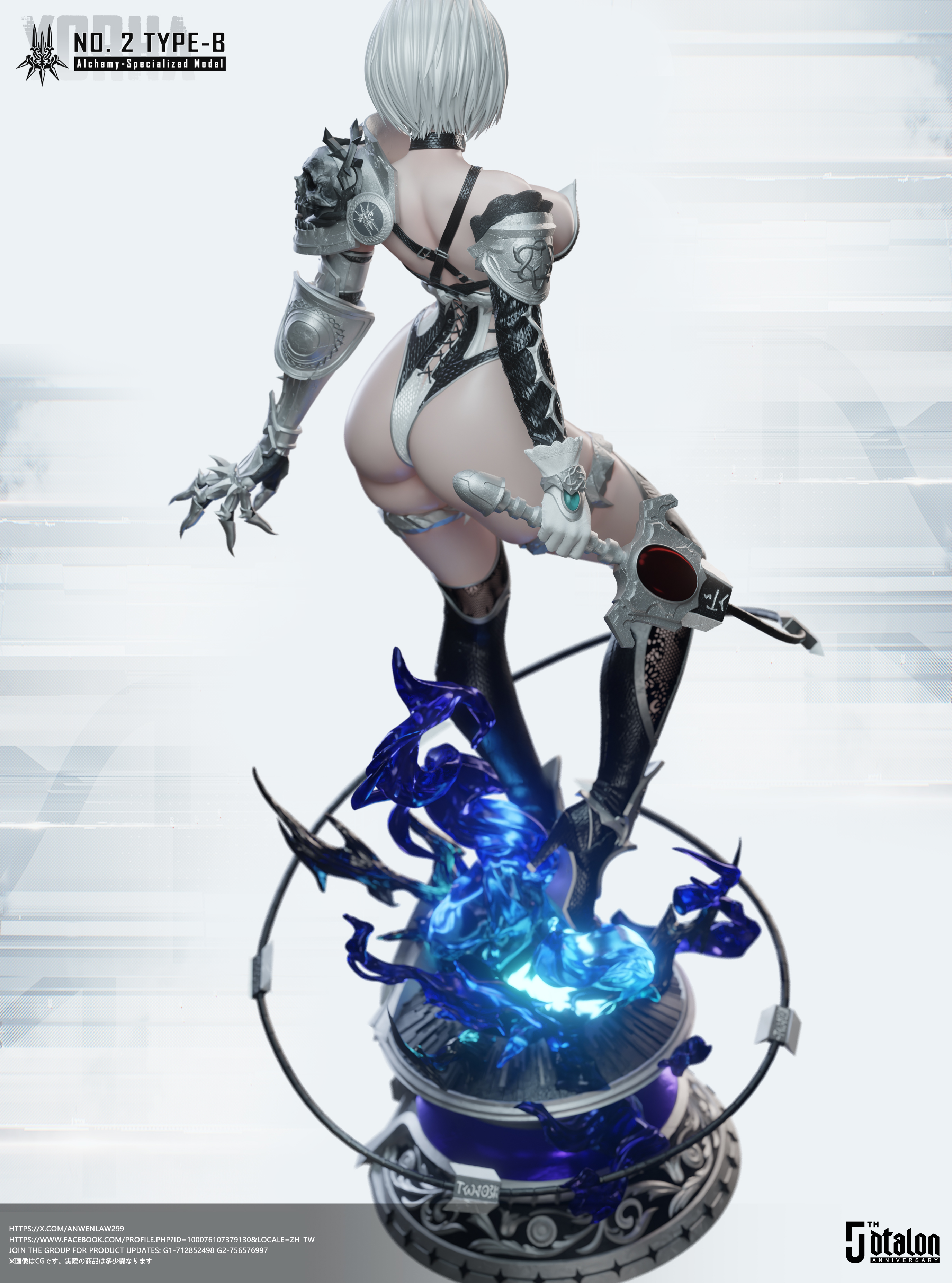 【Pre-sale】1/4 Scale NieR 2B-NieR:Automata-Dtalon Production Studio