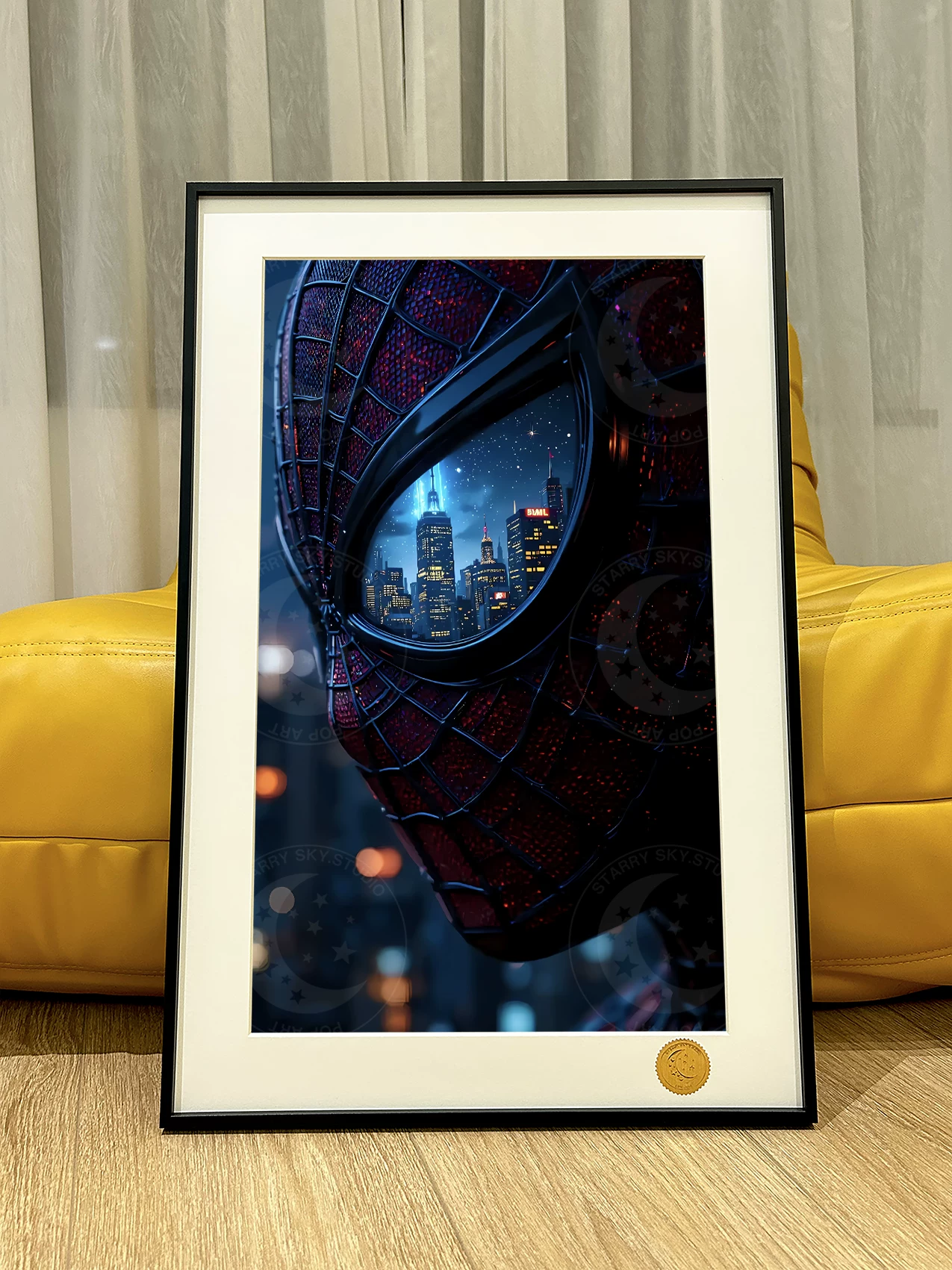 【Pre-sale】Decorative Painting of Night Spider-Man-XingKong Studio