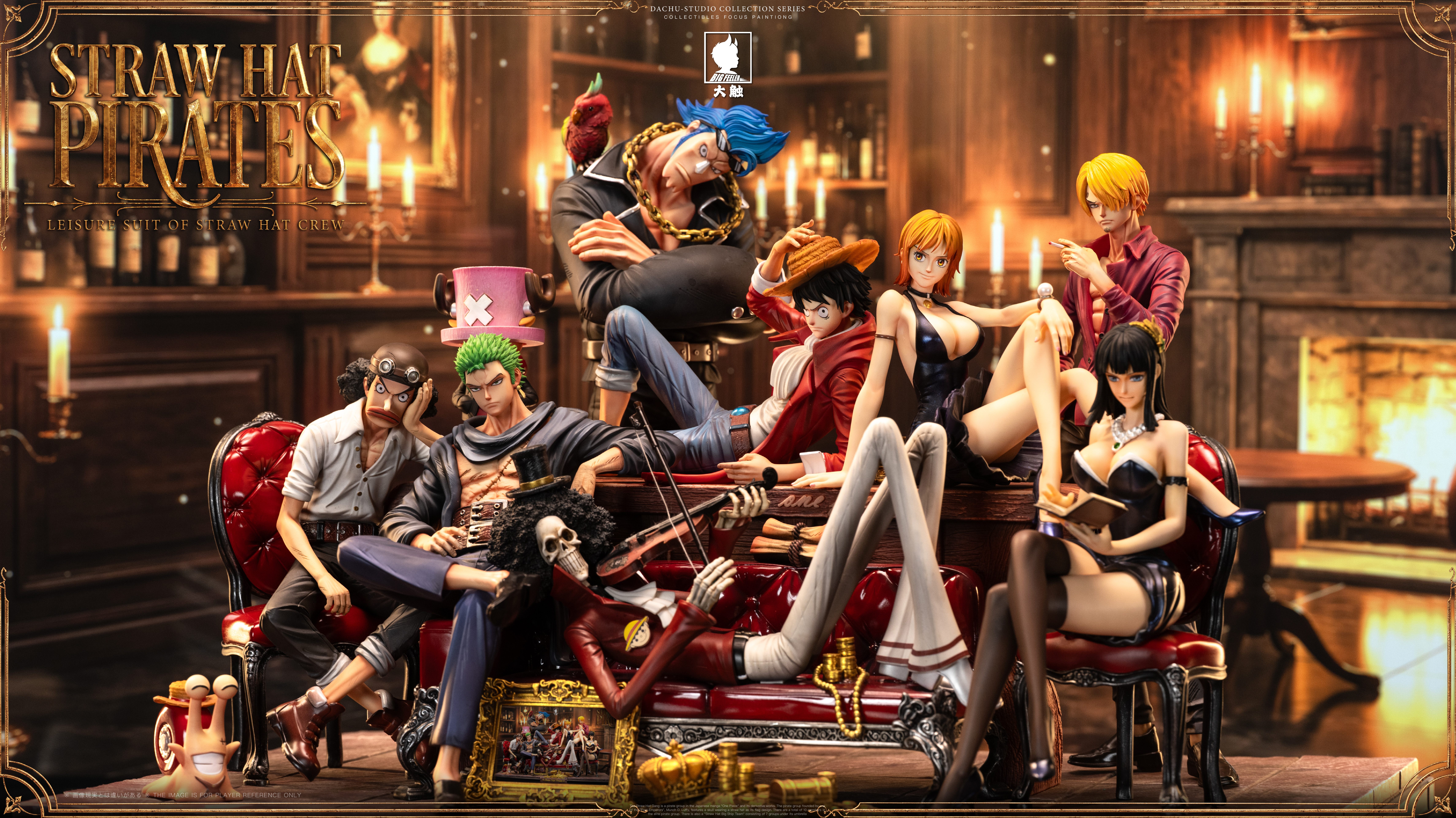 【Pre-sale】1/6 Scale Straw Hat Pirates-One Piece-Big Feeler Studio