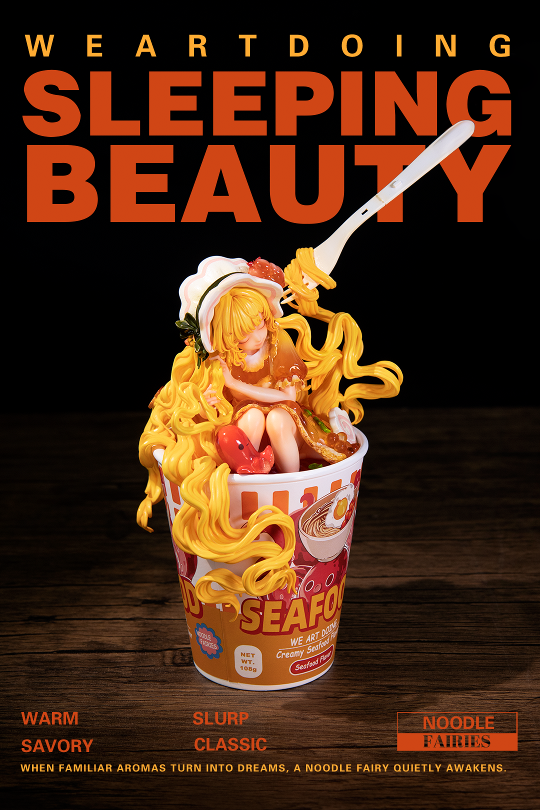 【Pre-sale】Noodle Fairies-Seafood Flavor and Original Sauce-WeArtDoing Studio