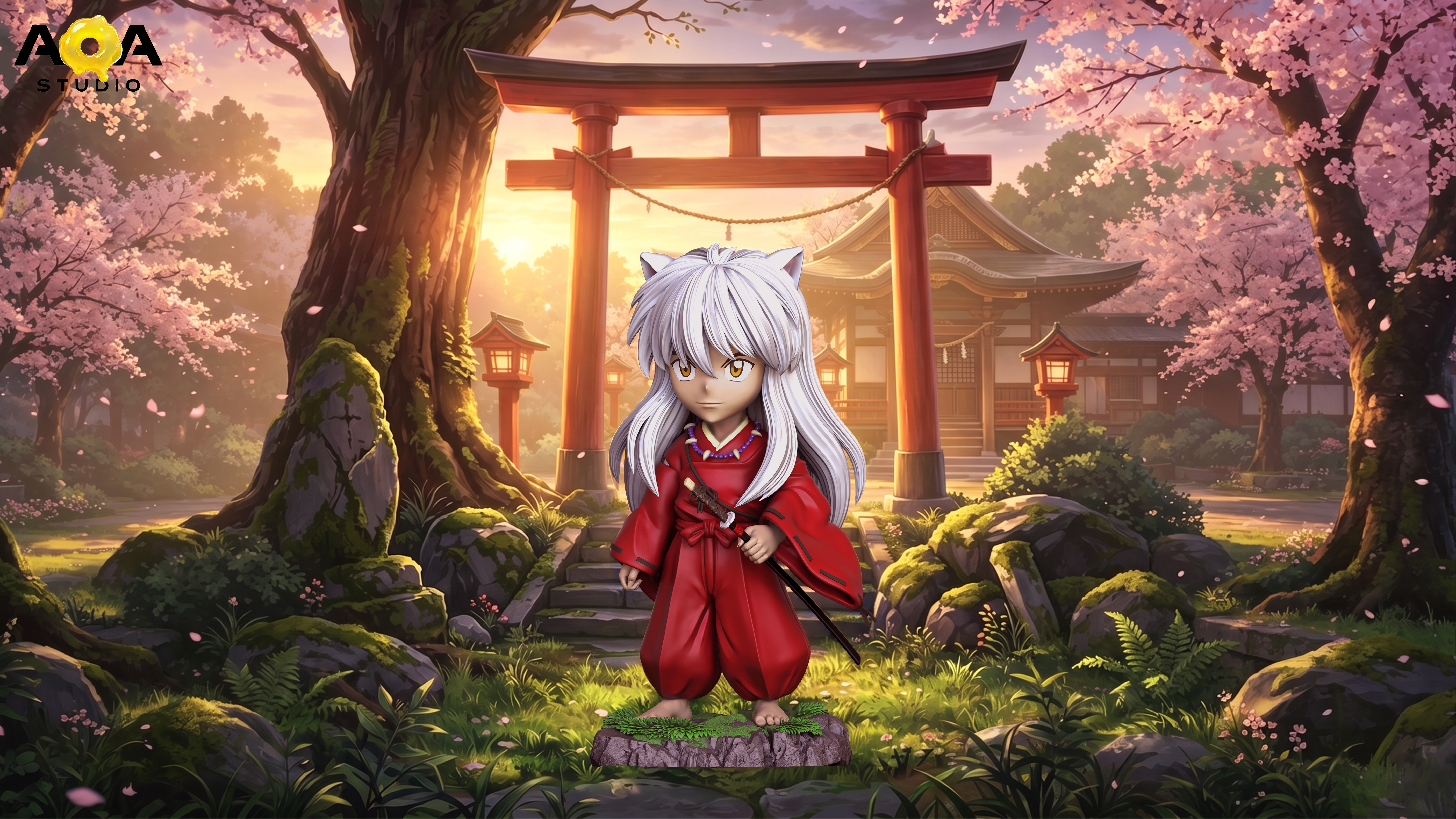 【Pre-sale】WCF Scale Standing Inuyasha-InuYasha-AoA Studio