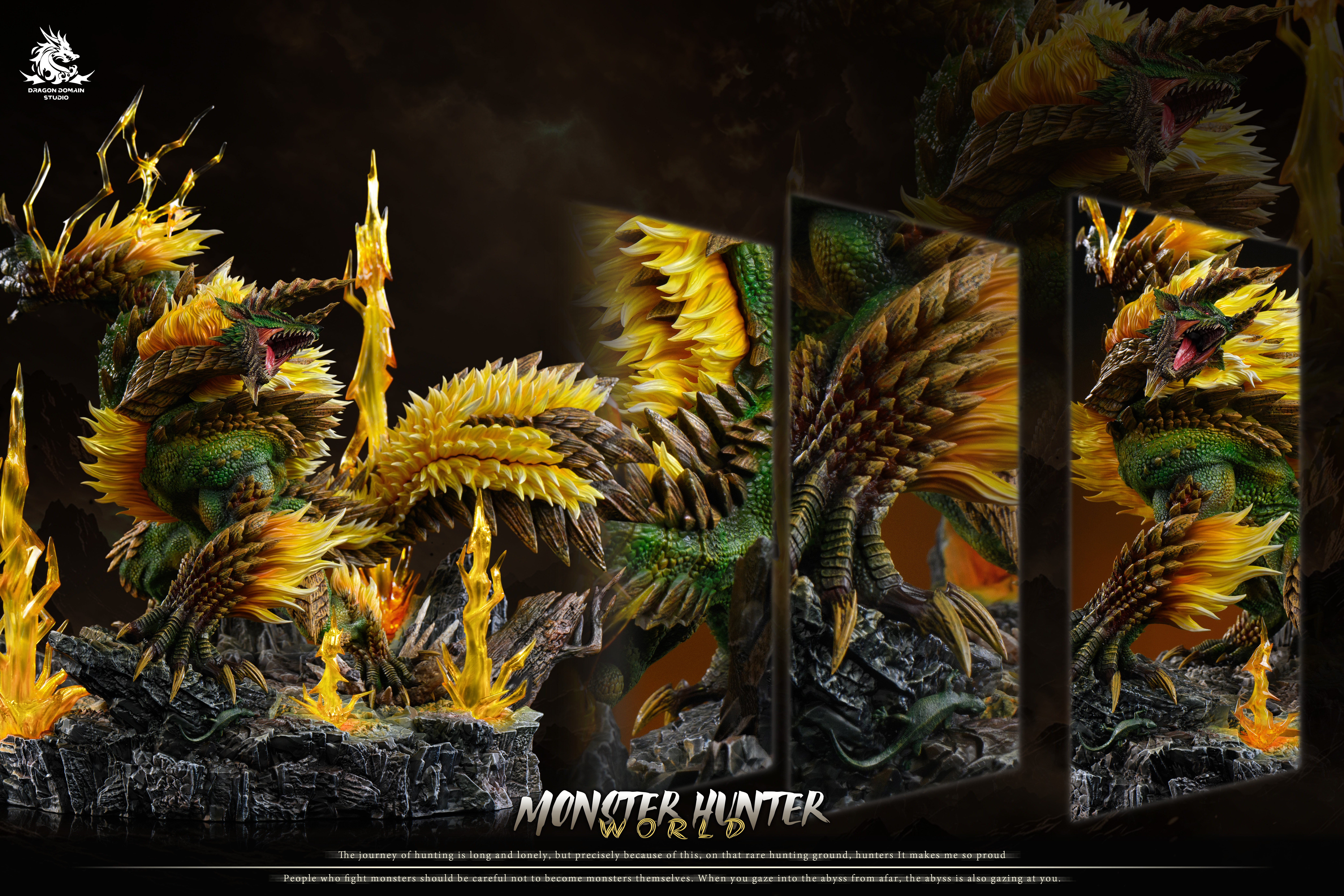 【Pre-sale】Zinogre‌, Stygian Zinogre and Thunderlord Zinogre‌-Monster Hunter-Dragon Realm Studio