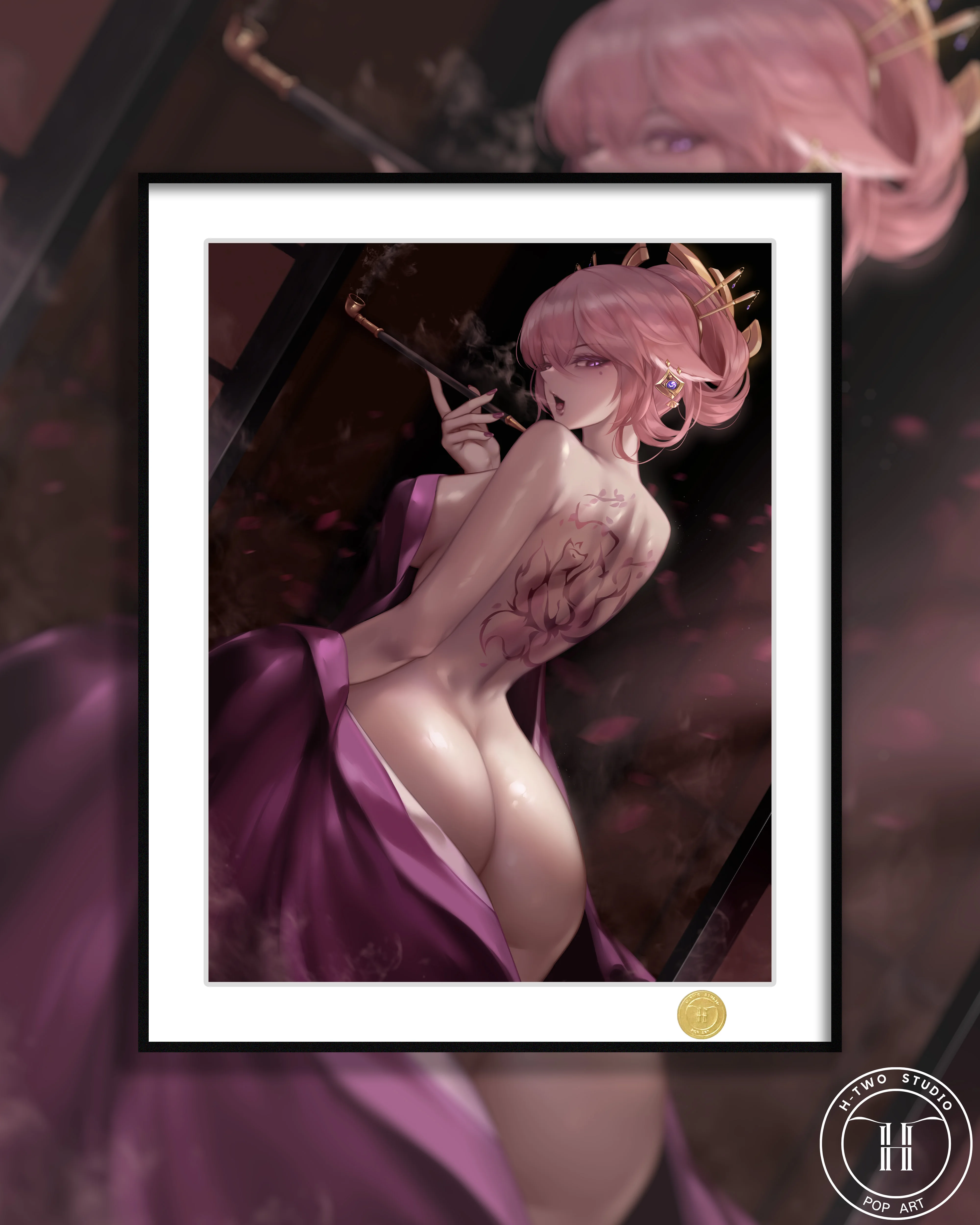 【Pre-sale】Decorative Painting of Yae Miko-Genshin Impact-H2 Studio
