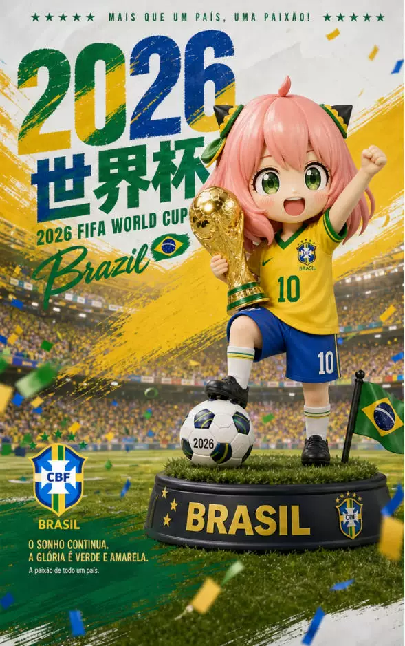【Pre-sale】World Cup Anya-SPY X FAMILY-XJGF Studio