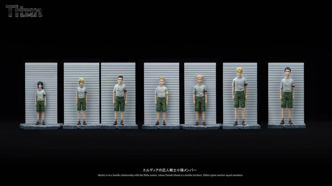 【Pre-sale】1/6 Scale Marley Warrior Trainee-Attack on Titan-Titan Studio