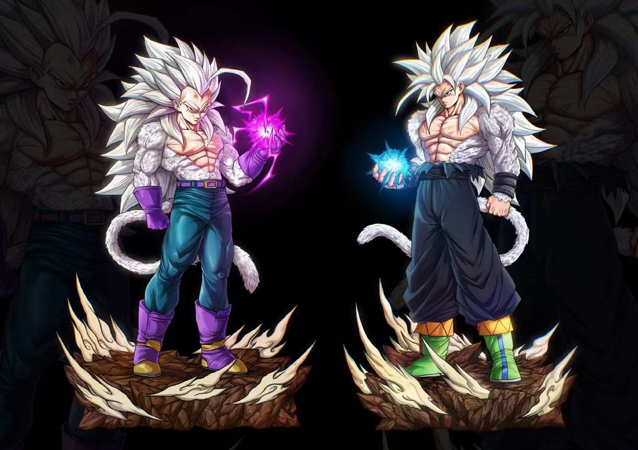 【Pre-sale】1/6 and 1/4 Scale SS5 Goku and Vegeta-JW Studio