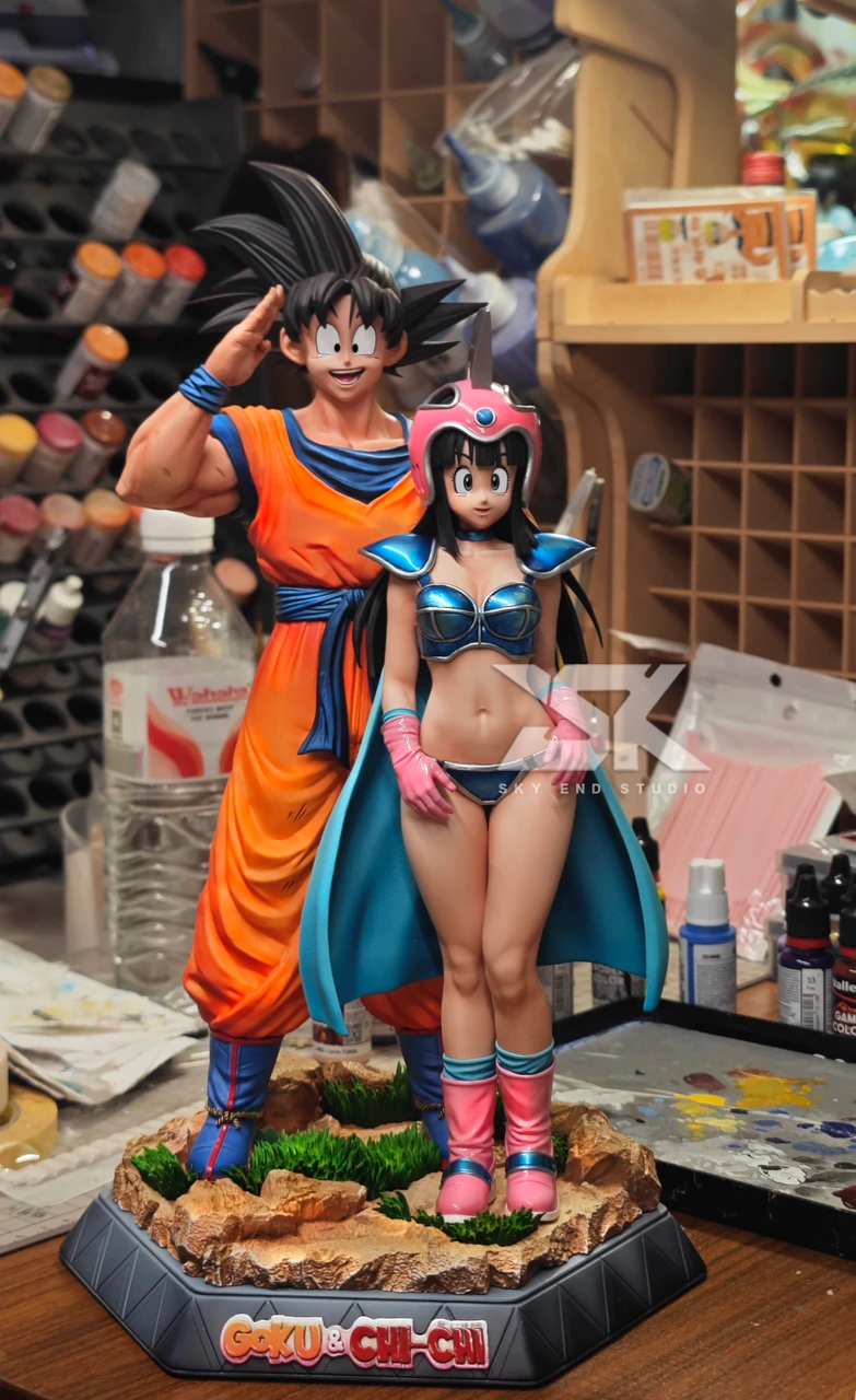 【Pre-sale】Young Goku and Chichi-Sky End Studio
