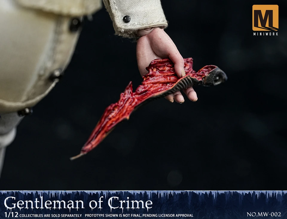 【Pre-sale】1/12 Scale Gentleman of Crime Collectible Action Figure-MINIWORK Studio