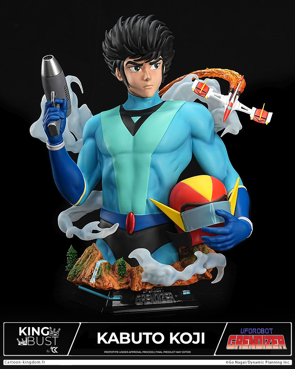 【Pre-sale】1/4 Scale Bust of Kabuto Koji-Mazinger Z‌-Cartoon Kingdom Studio