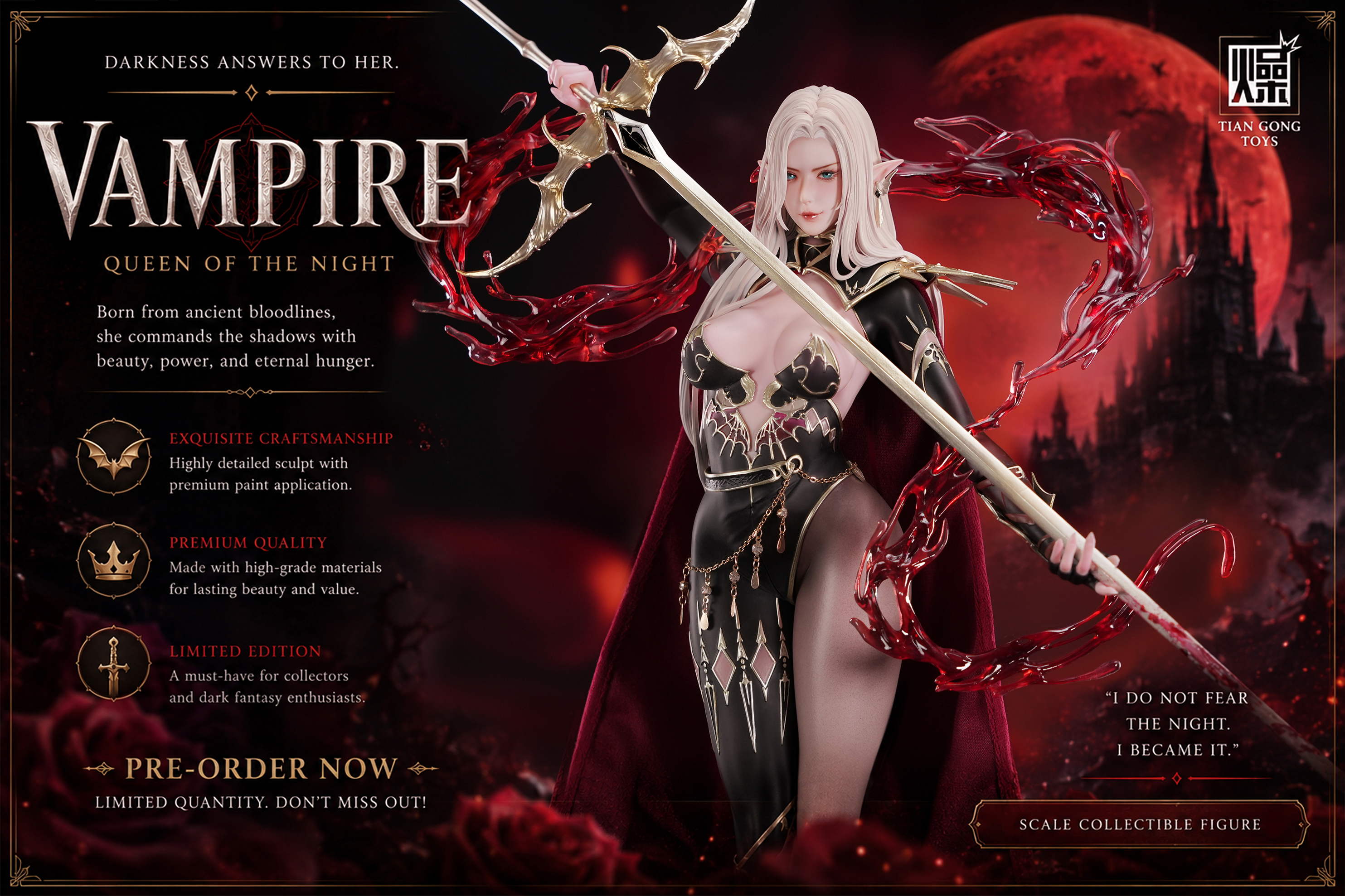 【Pre-sale】1/4 Scale VAMPIRE-TGZW Studio