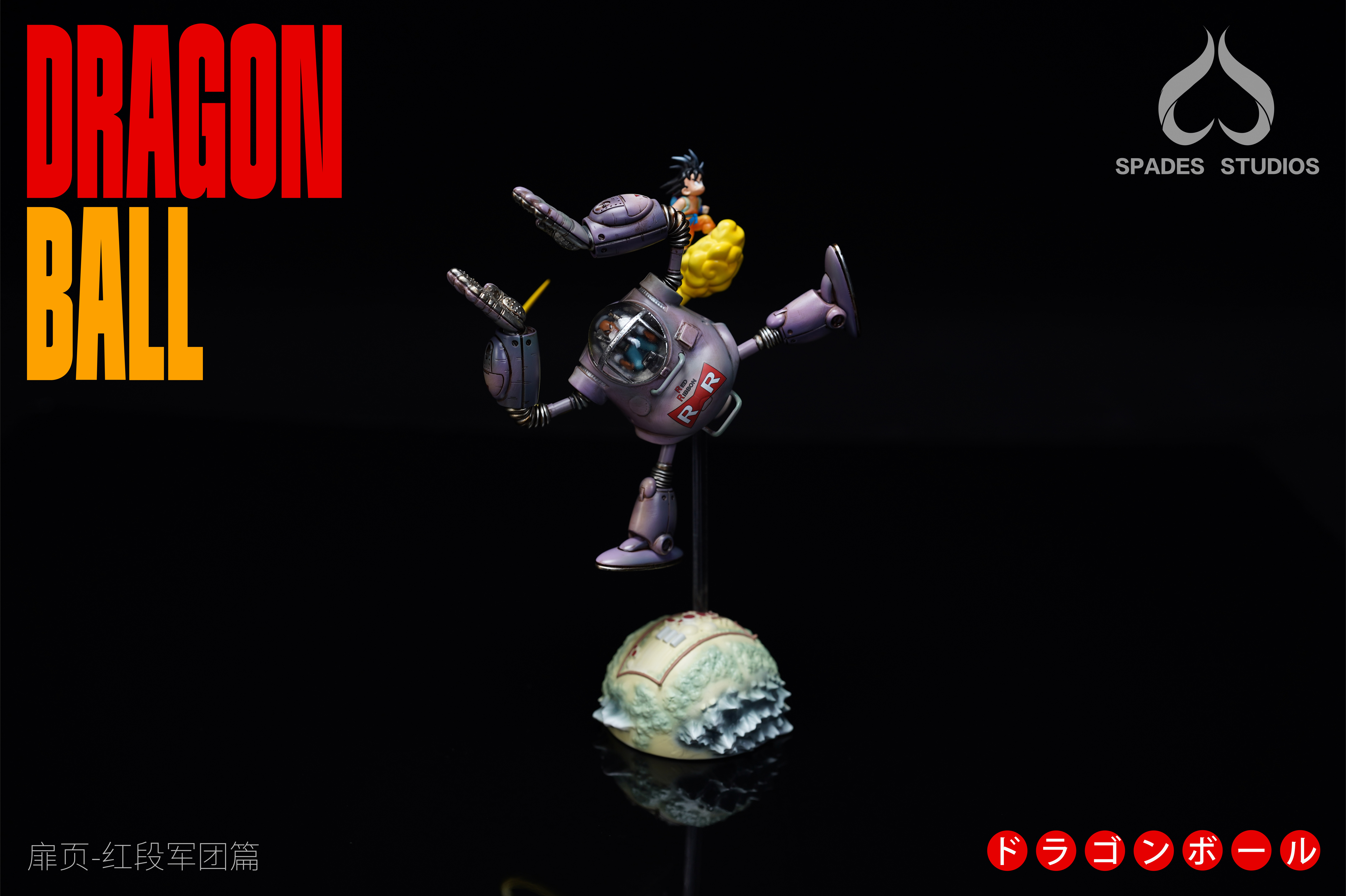 【Pre-sale】Red Ribbon and Son Goku-Dragon Ball-Spade Studio