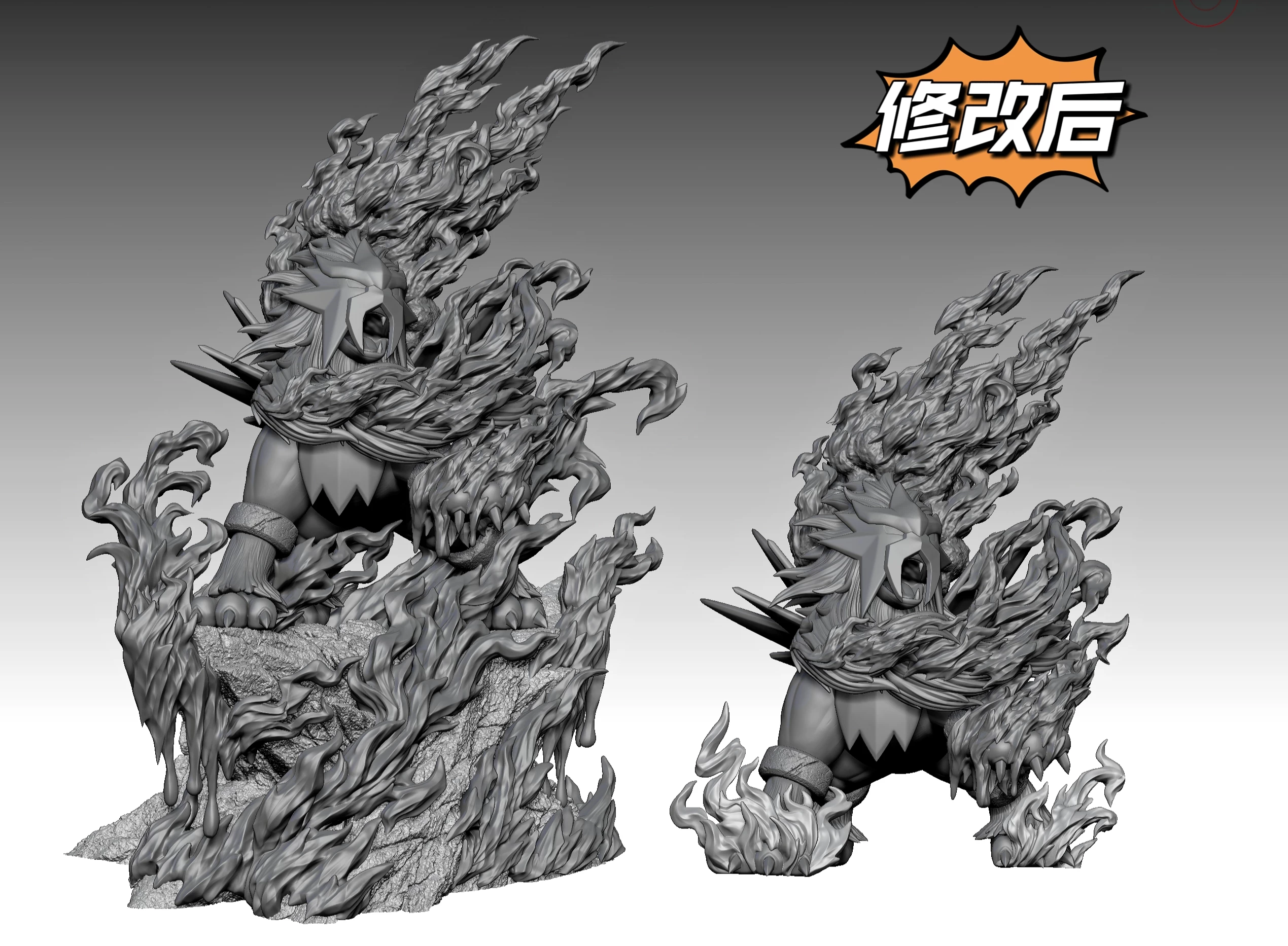 【Pre-sale】1/20 Scale Entei-Pokemon-100% Studio