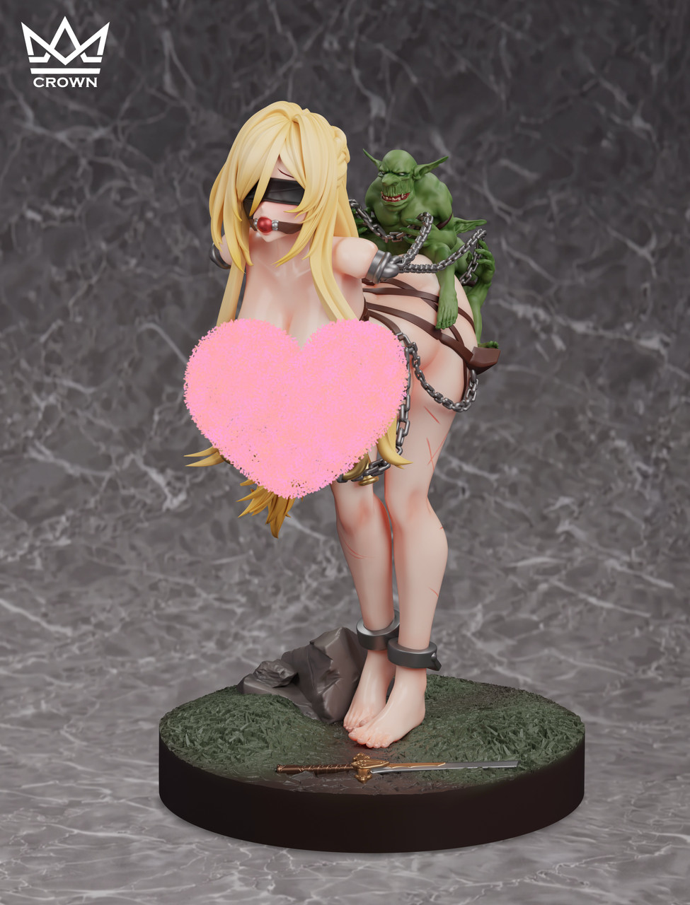 【Pre-sale】1/6 Scale Sword Maiden and Goblin-Goblin Slayer-Crown Studio