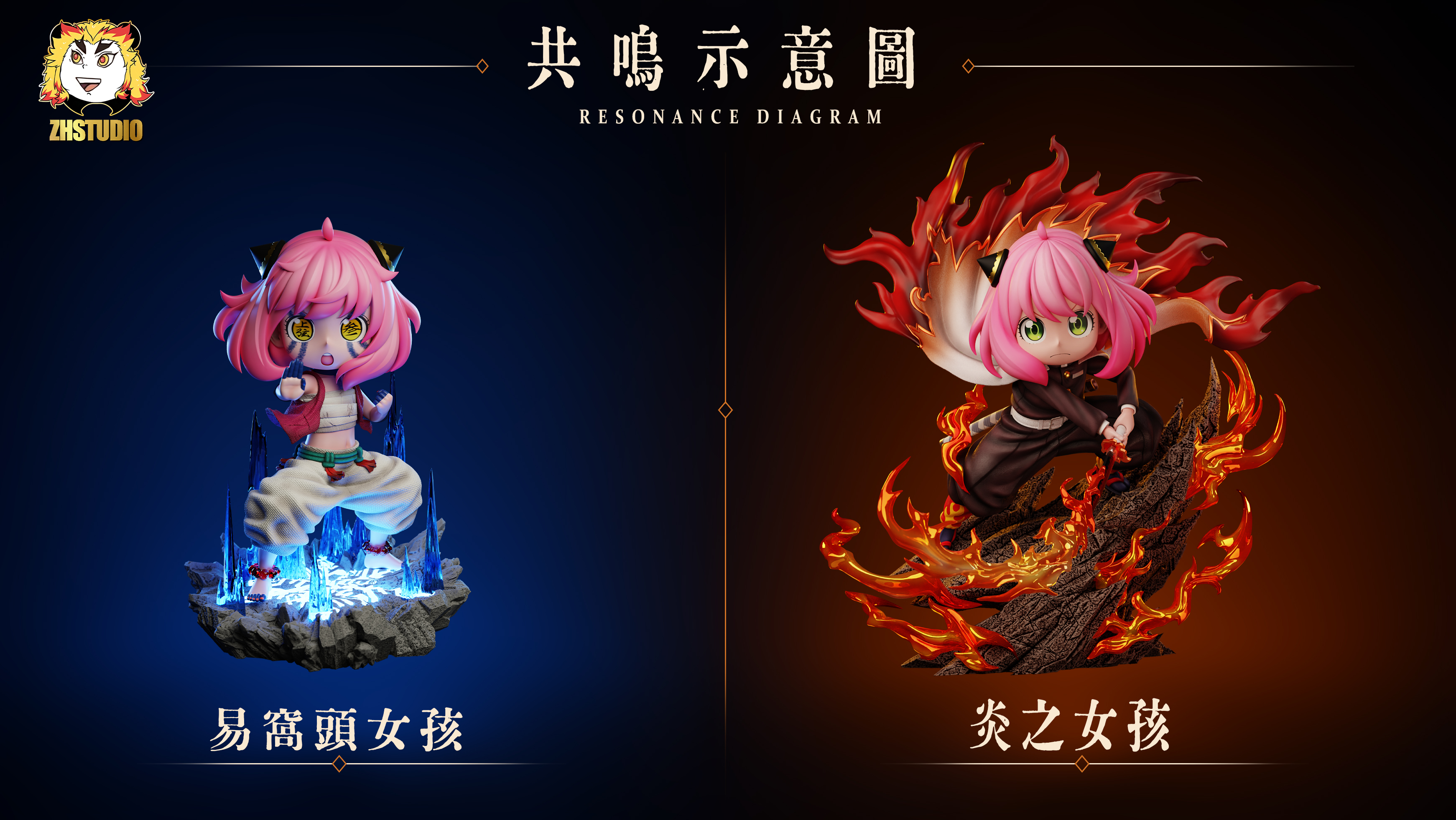 【Pre-sale】Anya COS Rengoku Kyoujurou-SPY X FAMILY-ZH Studio