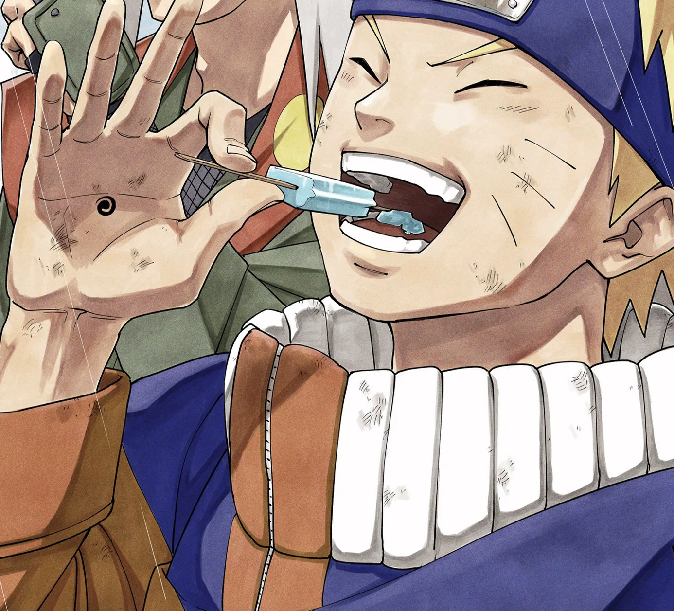【Pre-sale】Decorative Painting of Jiraiya and Naruto-H2 Studio