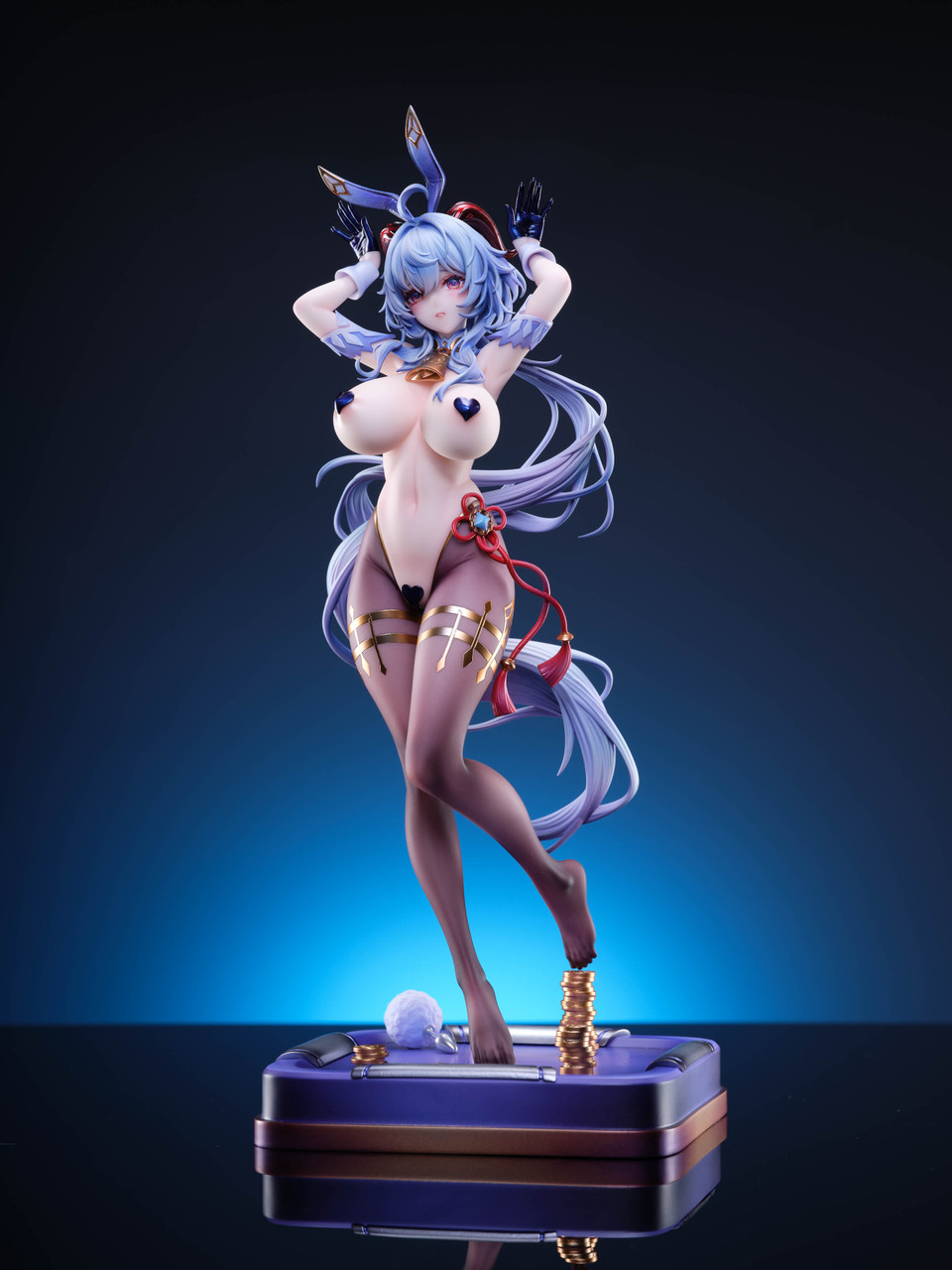 【Pre-sale】1/7 and 1/4 Scale Bunny Ganyu-Genshin Impact-Genius Bee Studio