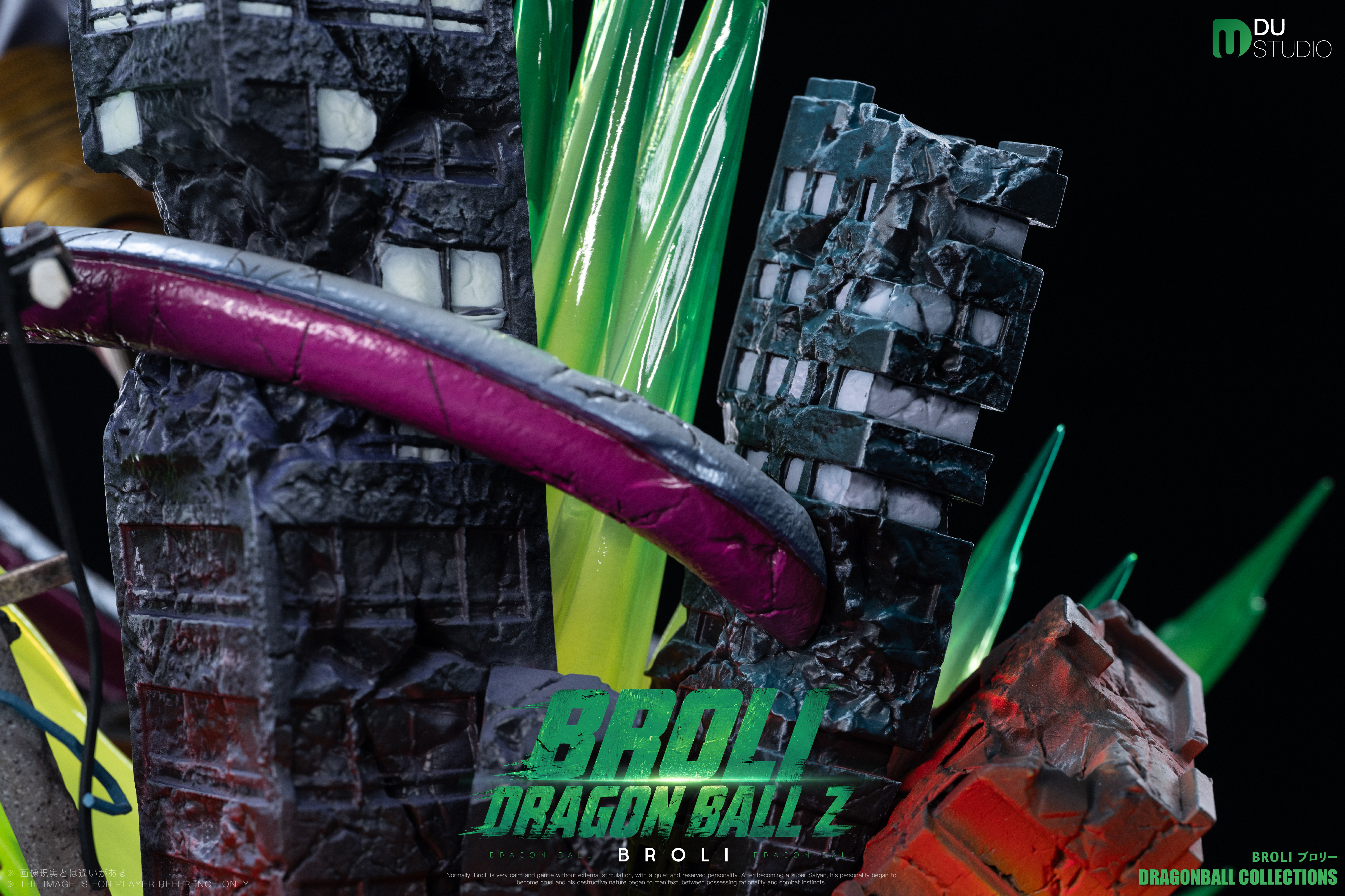 【Pre-sale】1/8, 1/6 and 1/4 Scale Super Saiyan Broly with LED-Dragon Ball-DU Studio