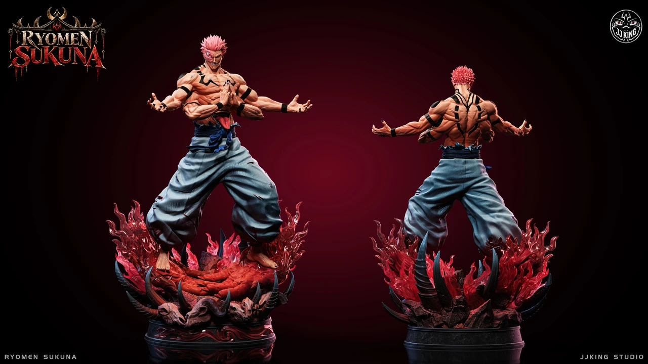 【Pre-sale】1/6 Scale Sukuna-Jujutsu Kaisen-JJking Studio