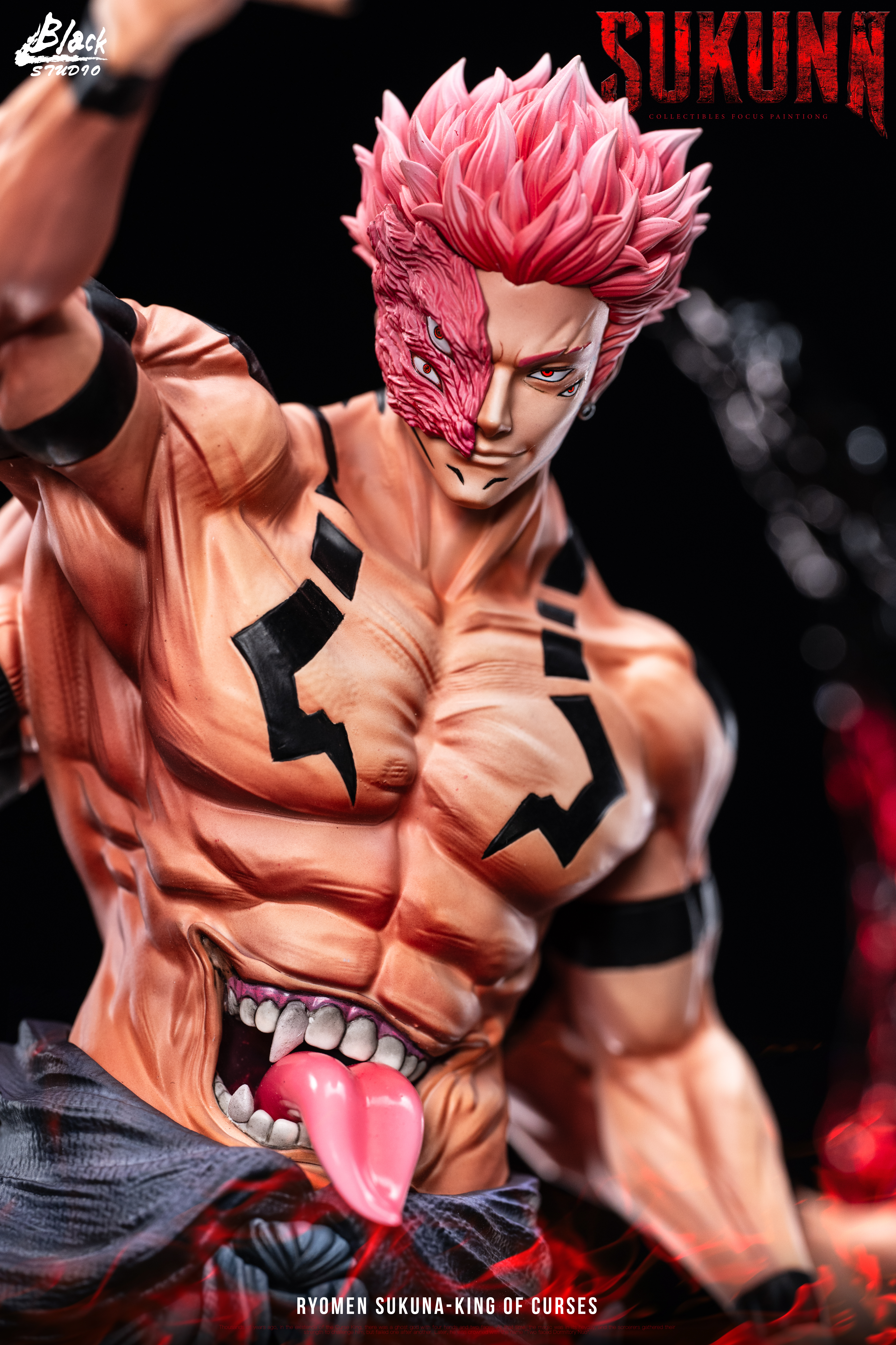 【Pre-sale】Ryomen Sukuna-Jujutsu Kaisen-Black Studio
