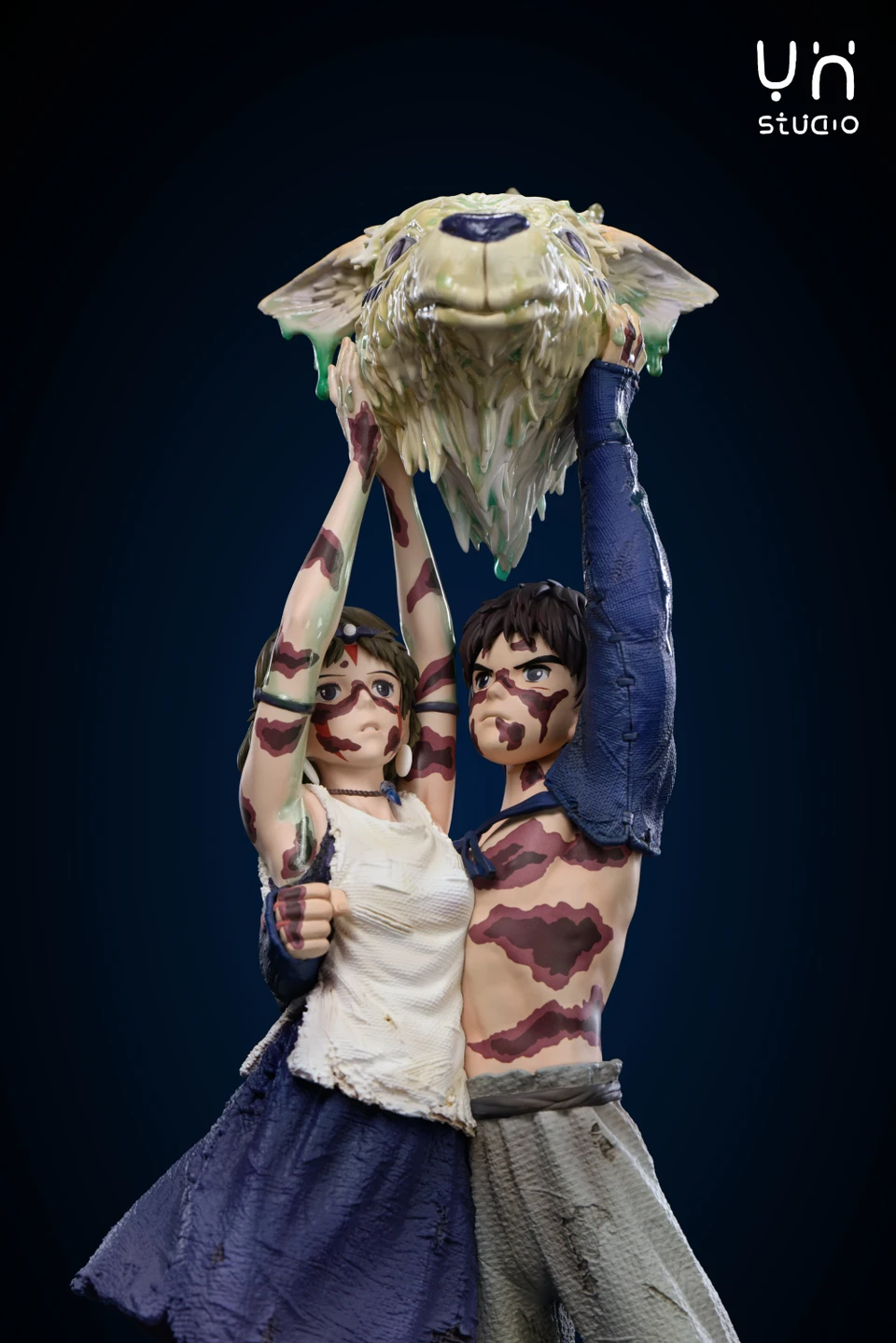 【Pre-sale】San and Ashitaka-Princess Mononoke-YH Studio