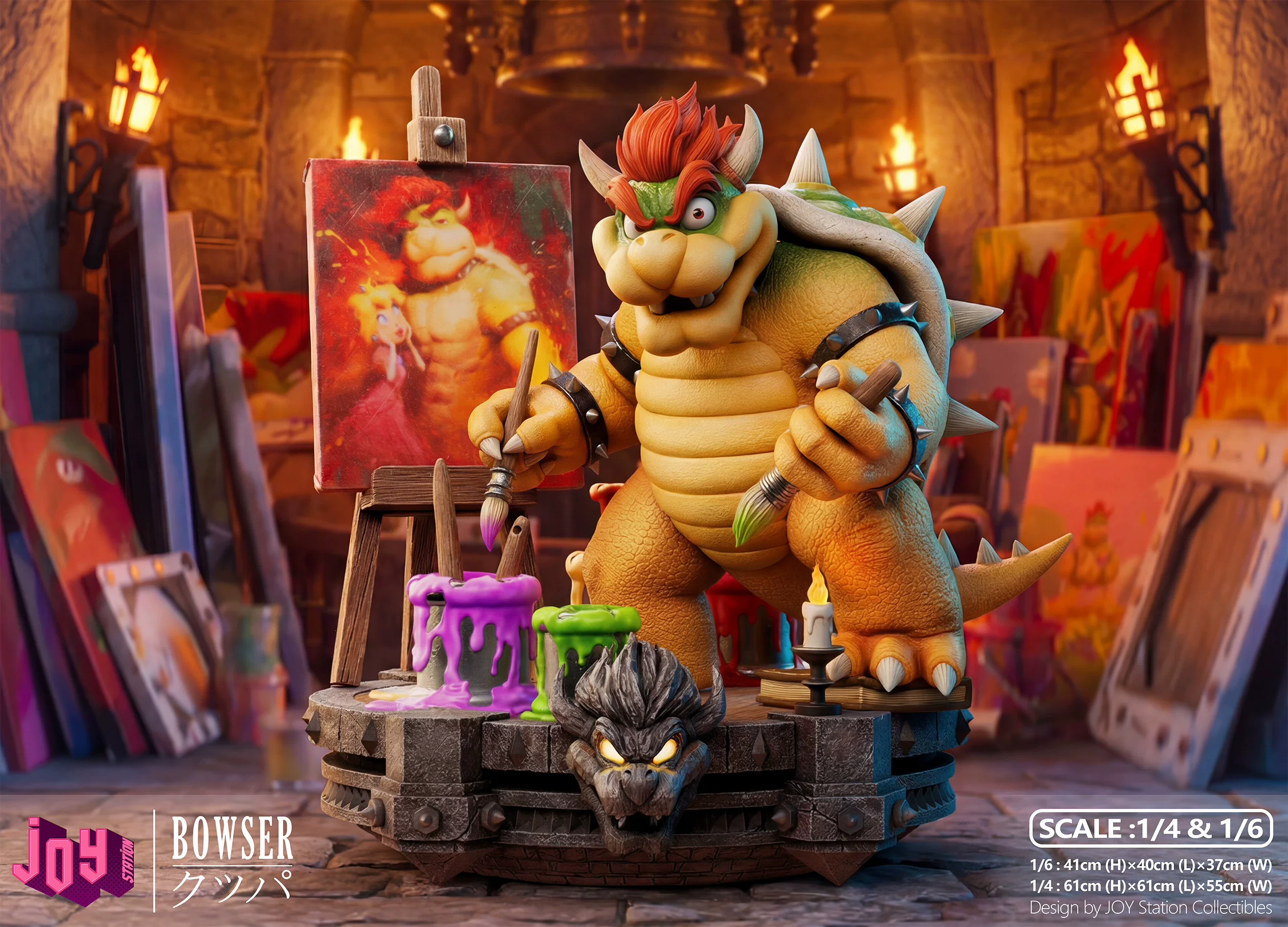 【Pre-sale】1/6 and 1/4 Scale Bowser 2.0-Joy Station Studio