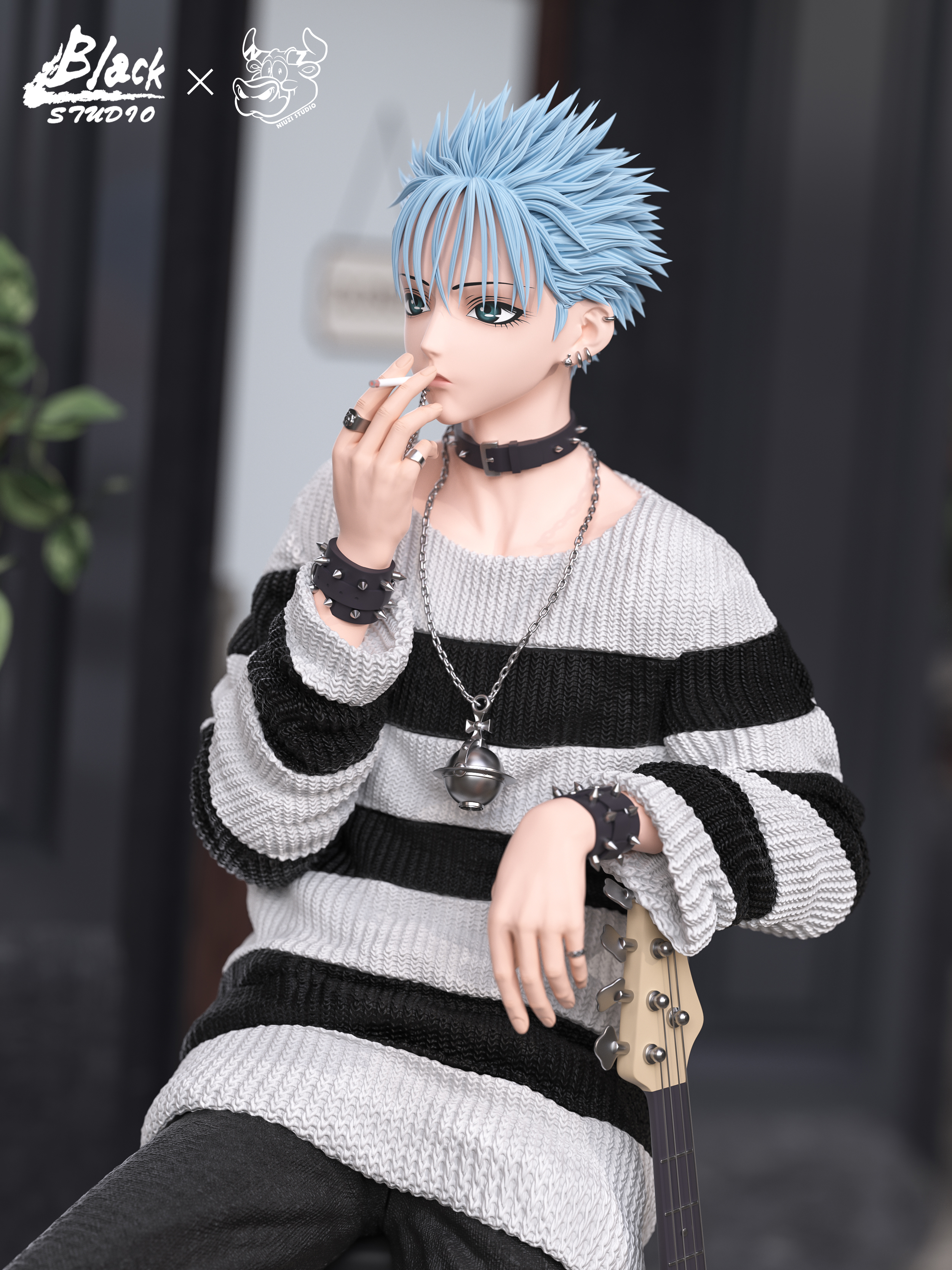 【Pre-sale】1/6 Scale Okazaki Shinichi 3.0-Nana-BLACK and NIUZI Studio