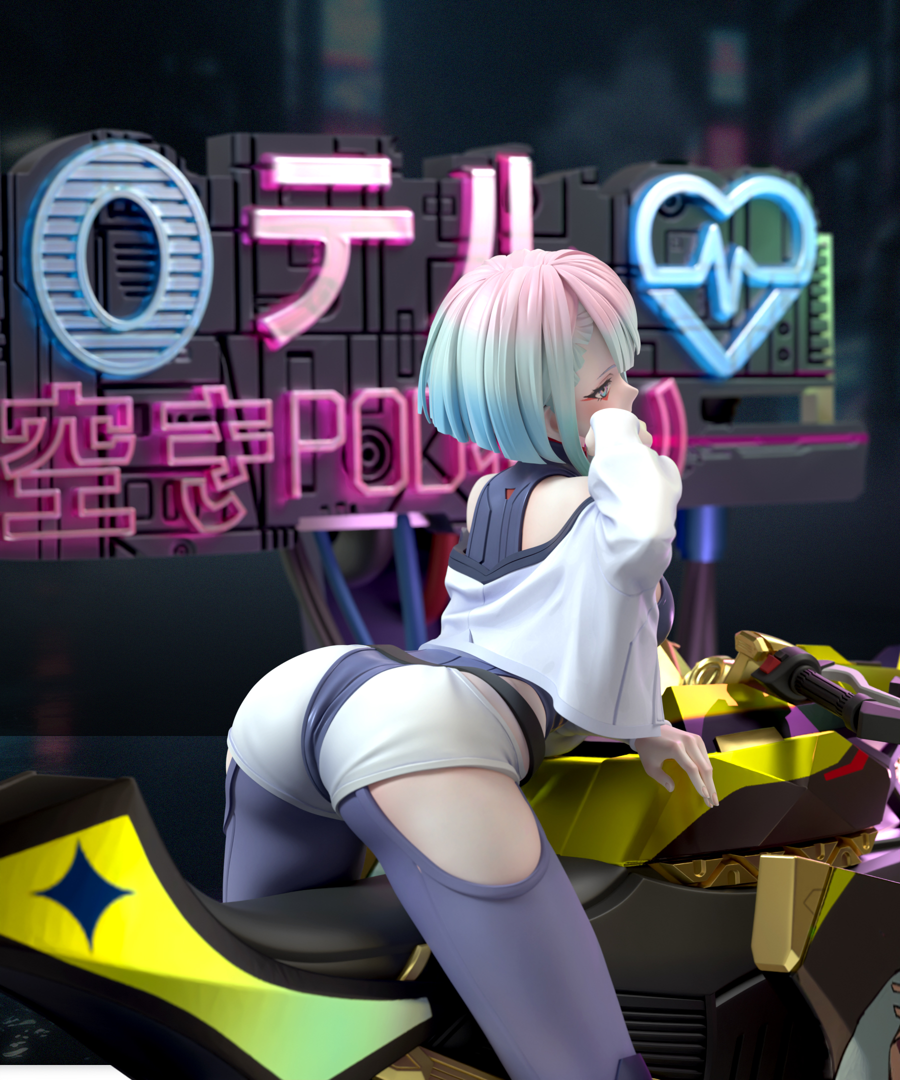 【Pre-sale】1/6 Scale Lucy-CYBERPUNK EDGERUNNERS-QBYGZ Studio