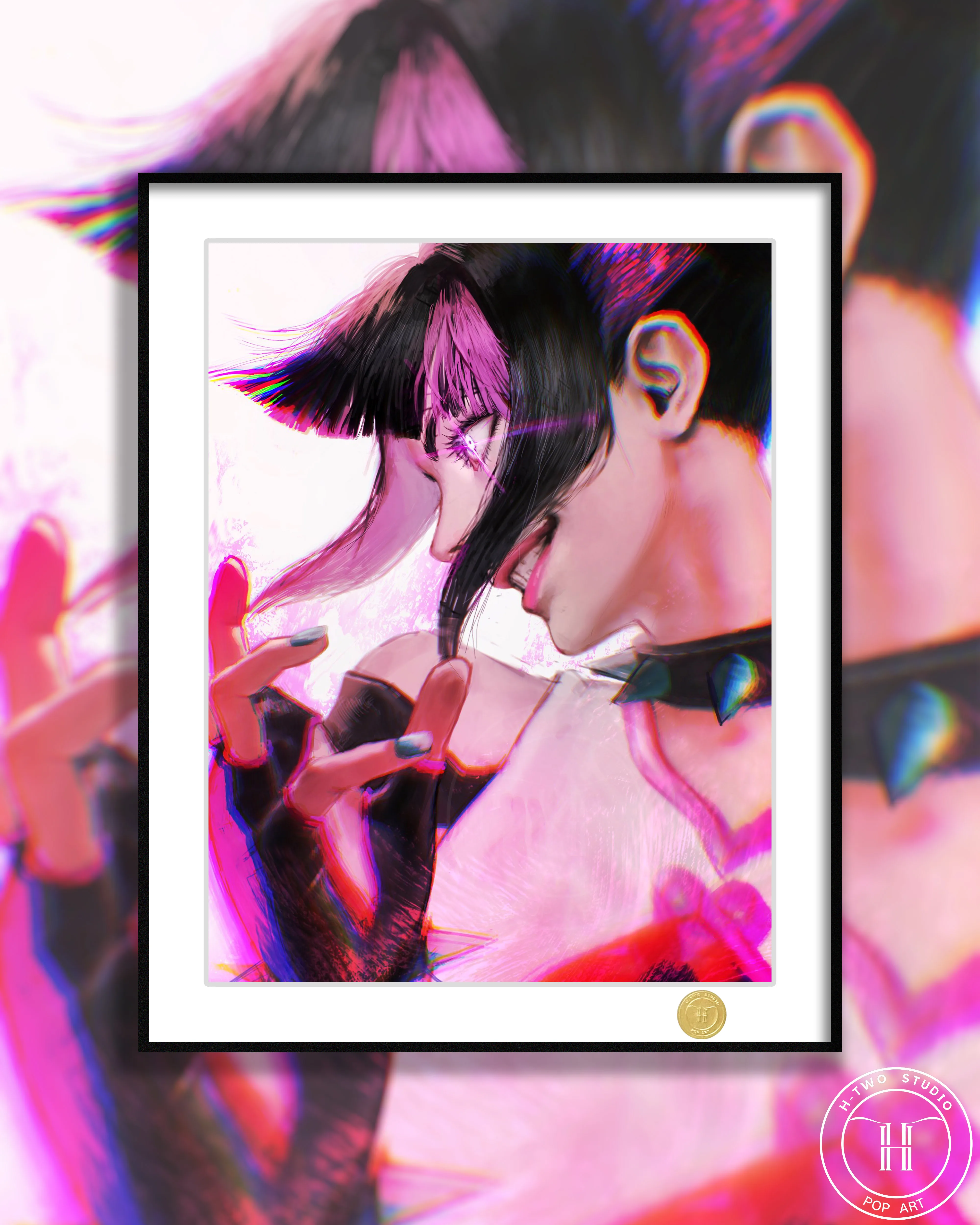 【Pre-sale】Decorative Painting of Han Juri-Street Fighter-H2 Studio