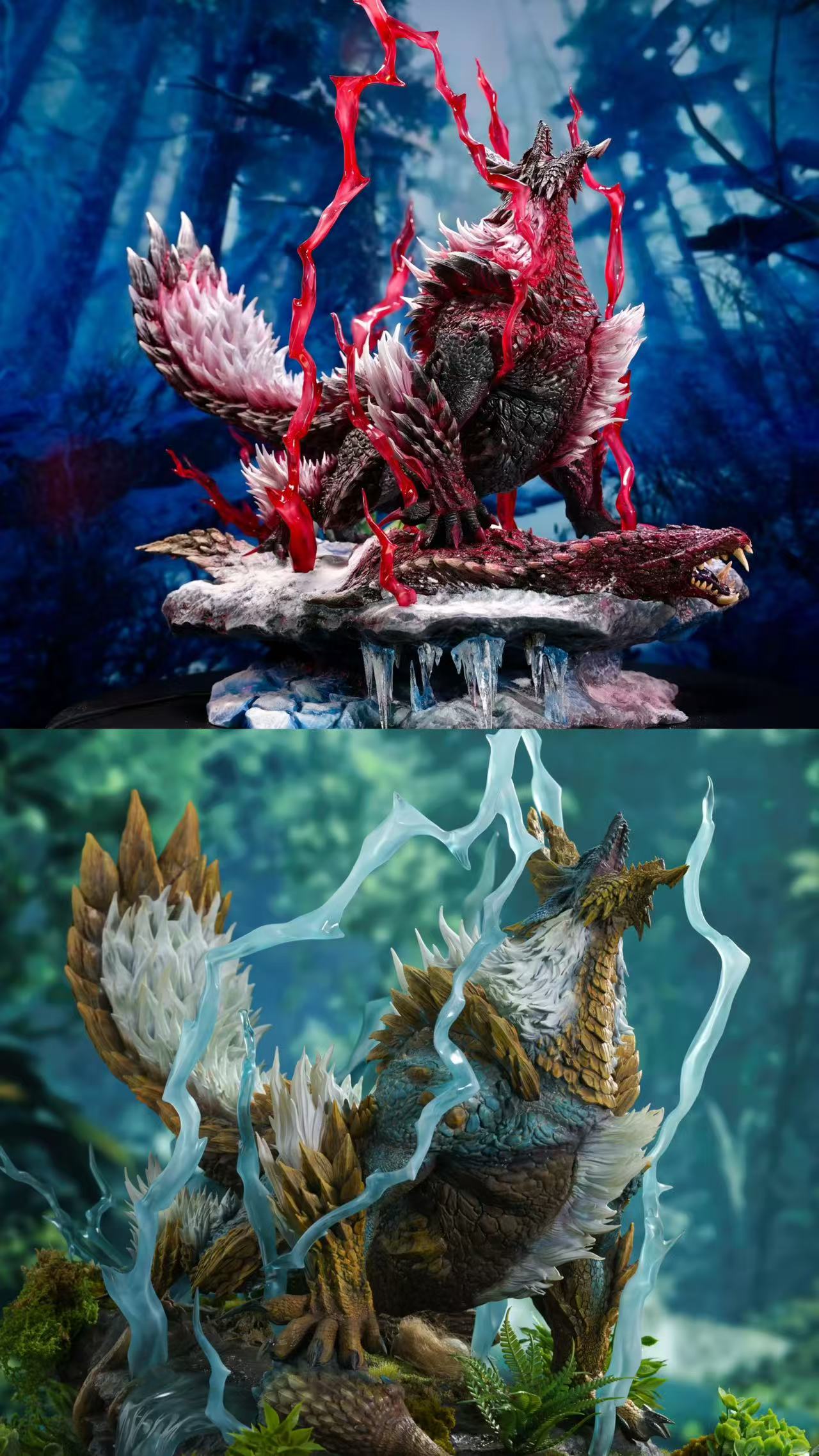【Pre-sale】Stygian Zinogre and Zinogre-Monster Hunter-Roaring Wild Studio