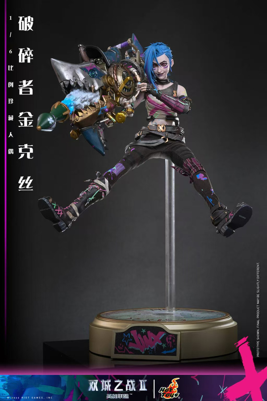 【Pre-sale】1/6 Scale Arcane 2 Jinx-League of Legends (LOL)-Hot Toys Studio