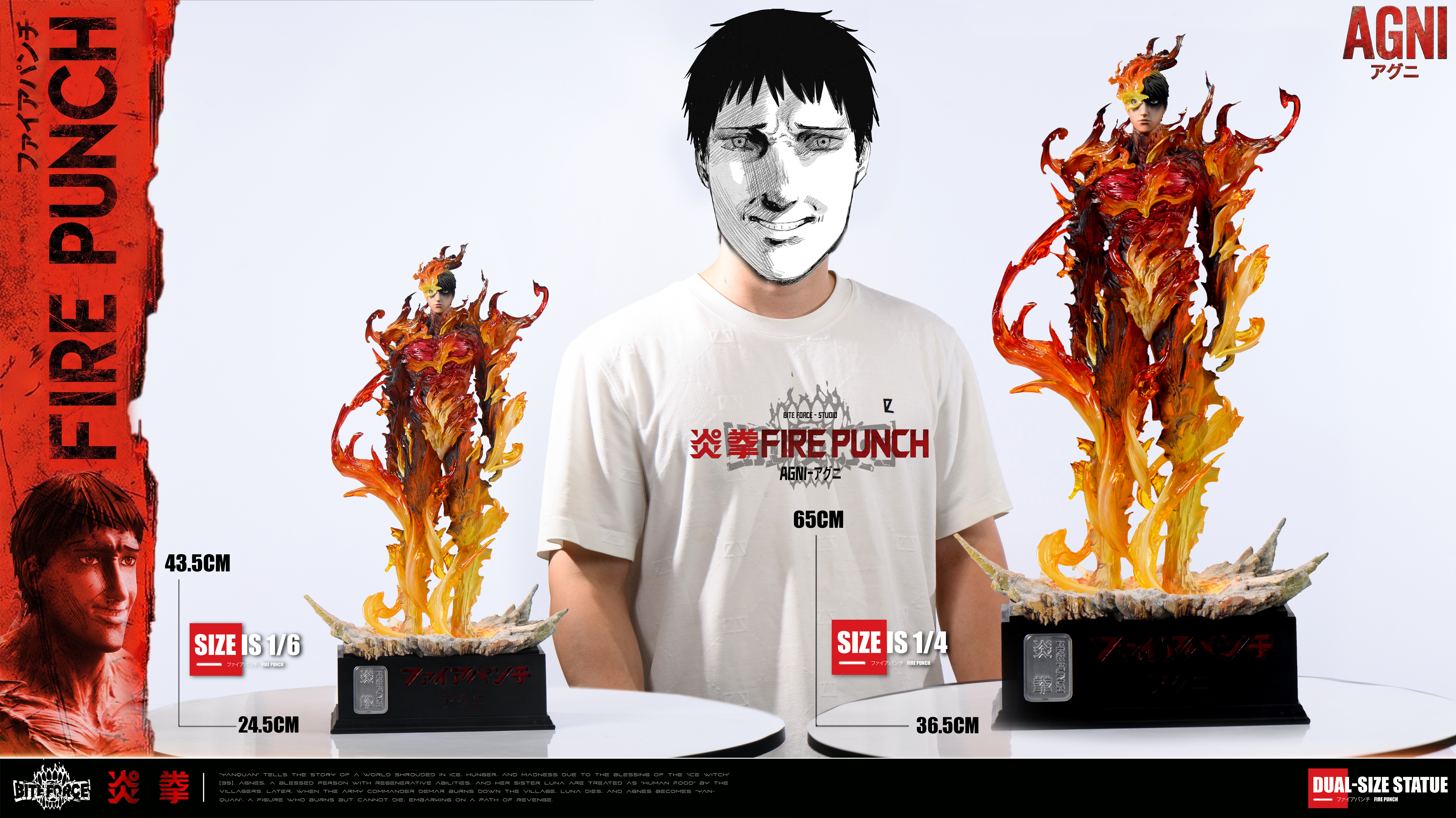 【Pre-sale】1/6 and 1/4 Scale Agni-Fire Punch-BiteForce Studio