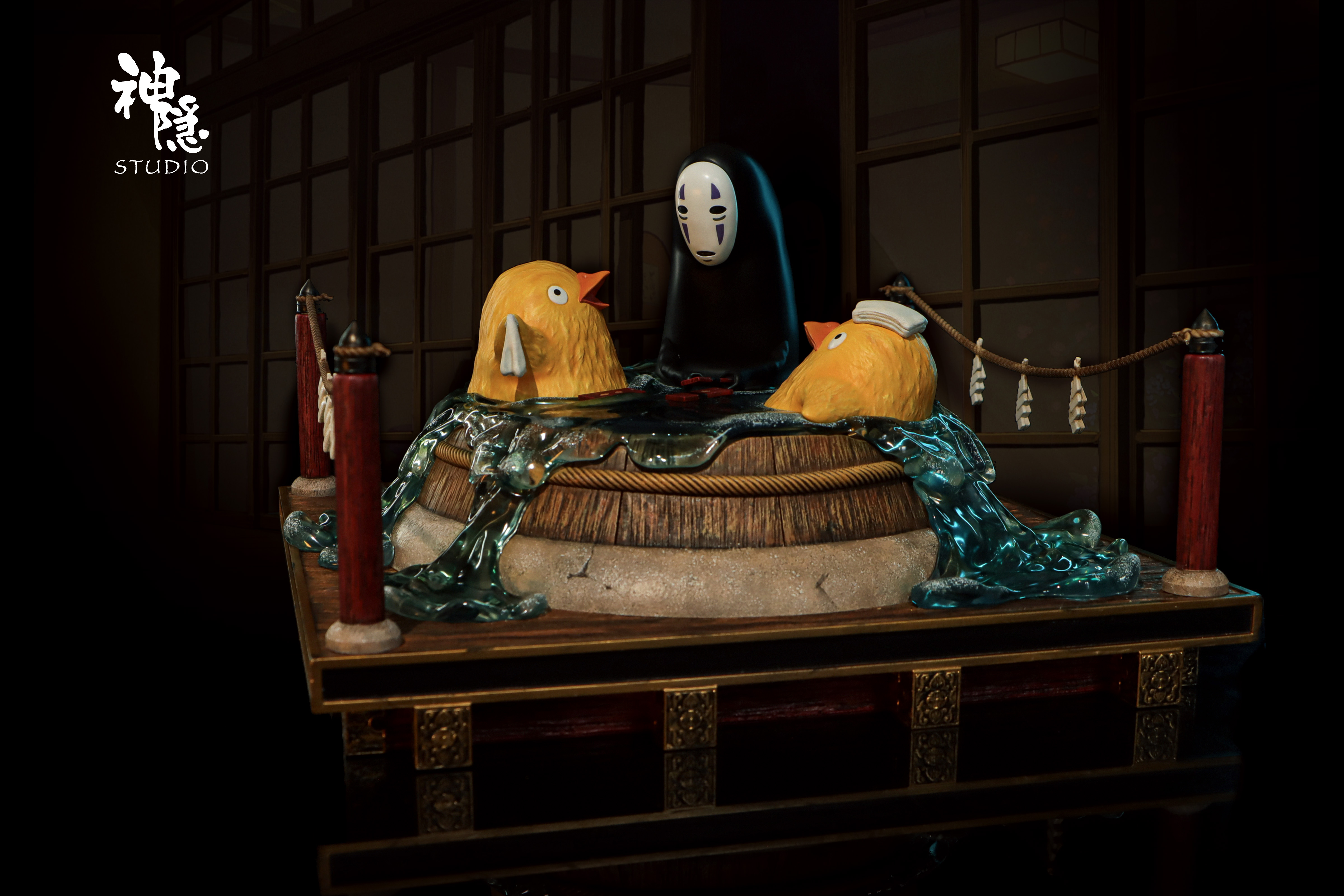【Pre-sale】Showering No-face Man-Spirited Away-ShenYin Studio
