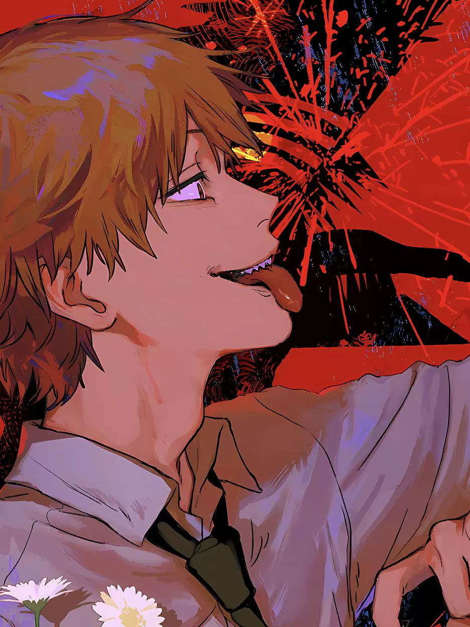 【Pre-sale】Decorative Painting of Denji and Reze-Chainsaw Man-XingKong Studio