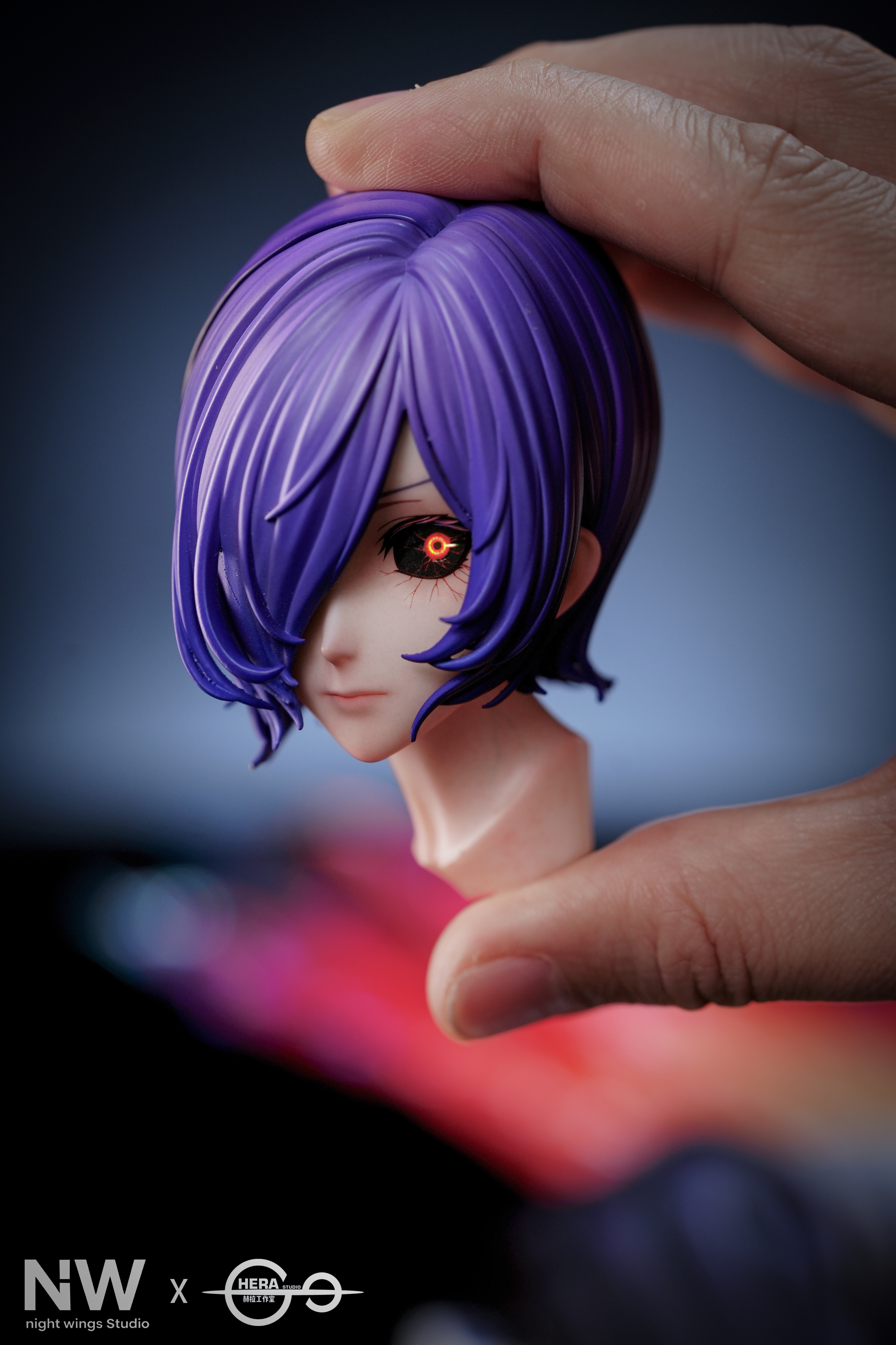 【Pre-sale】1/6 and 1/4 Scale Touka Kirishima with LED-Tokyo Ghoul‌-HERA Studio × Night Wing Studio