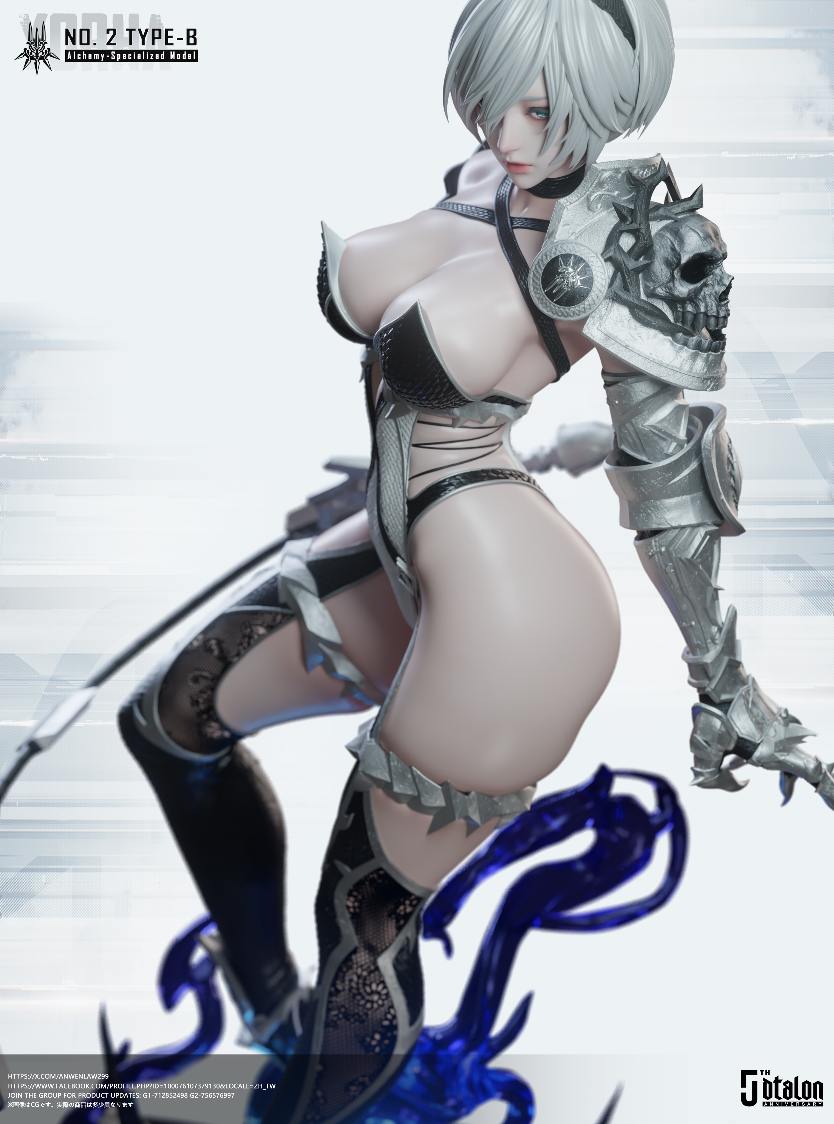 【Pre-sale】1/4 Scale NieR 2B-NieR:Automata-Dtalon Production Studio