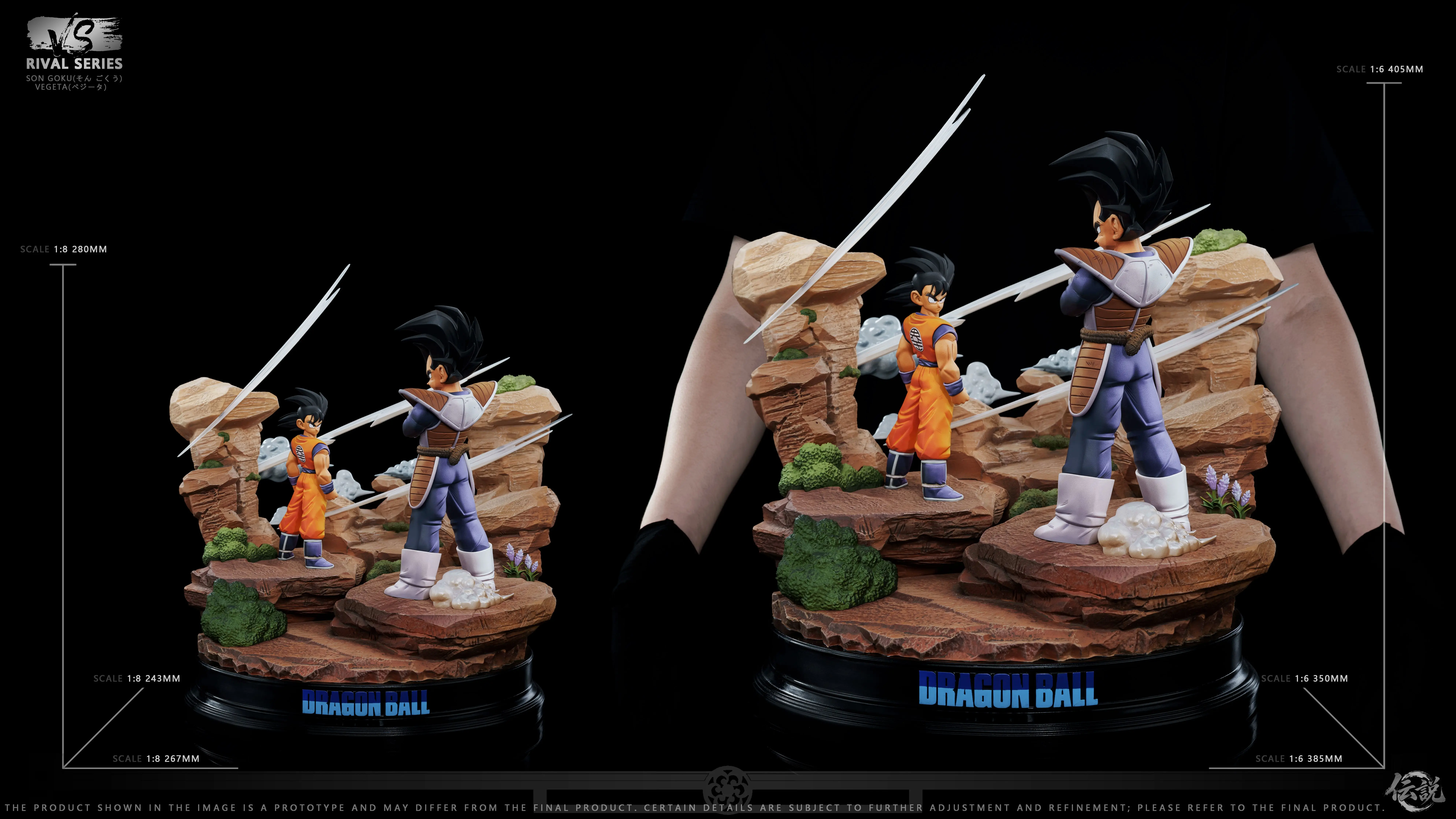 【Pre-sale】1/8 and 1/6 Scale Goku and Vegeta-Dragon ball-ChuanShuo Studio