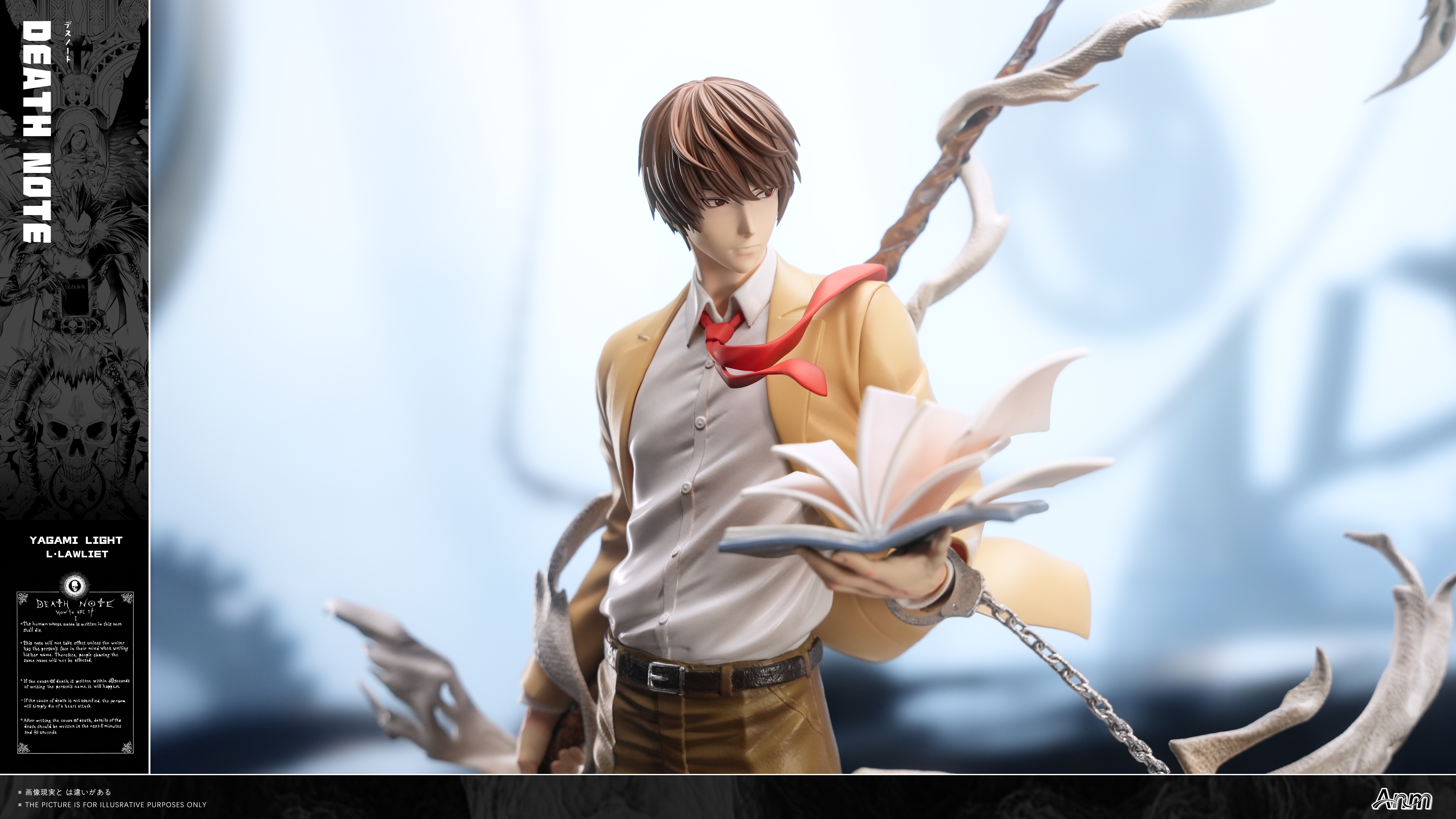 【Pre-sale】1/6 Scale Yagami Light and L lawliet-Anm Studio