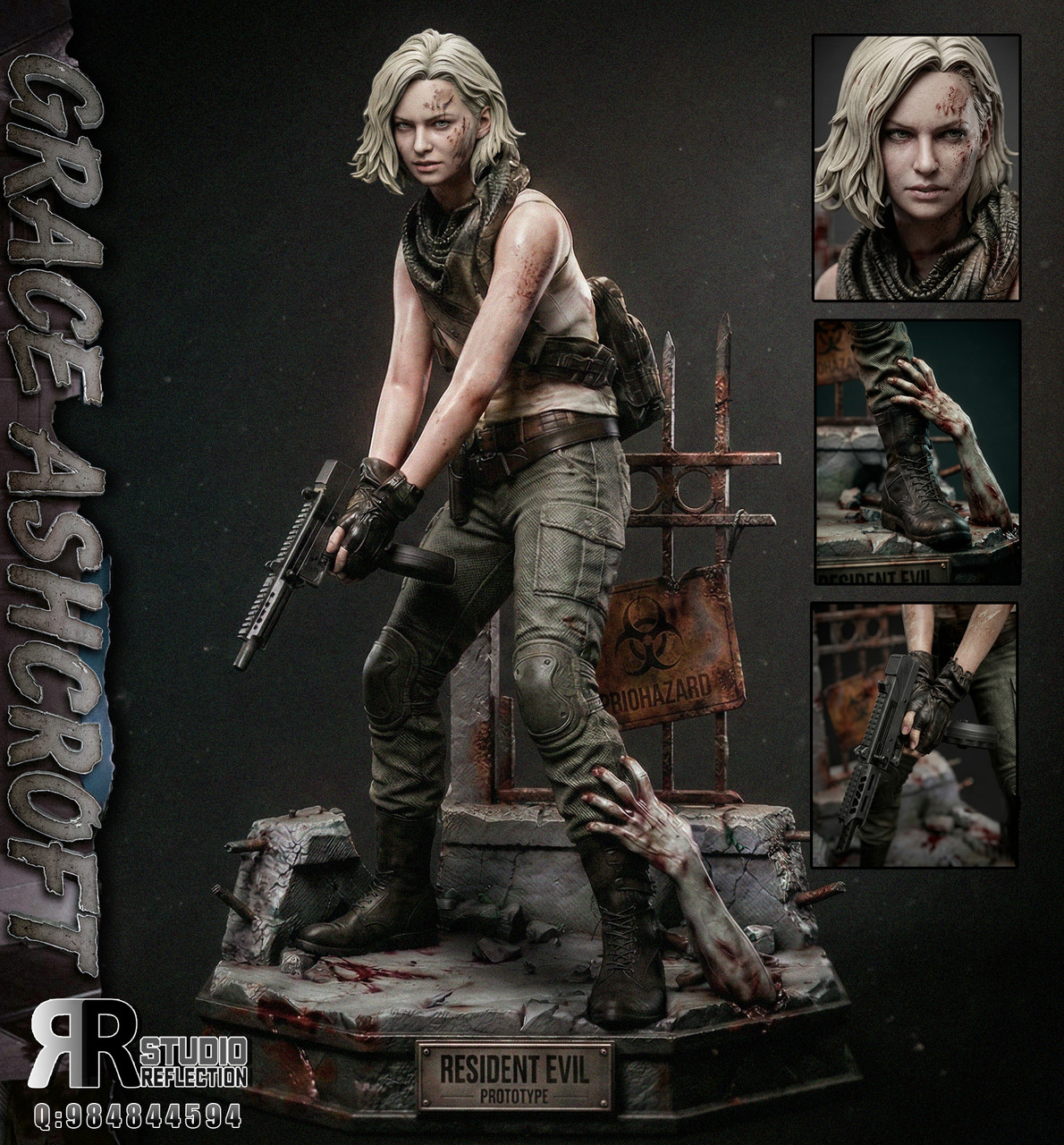 【Pre-sale】1/4 Scale Requiem Grace Apocalypse costume-Reflection Studio