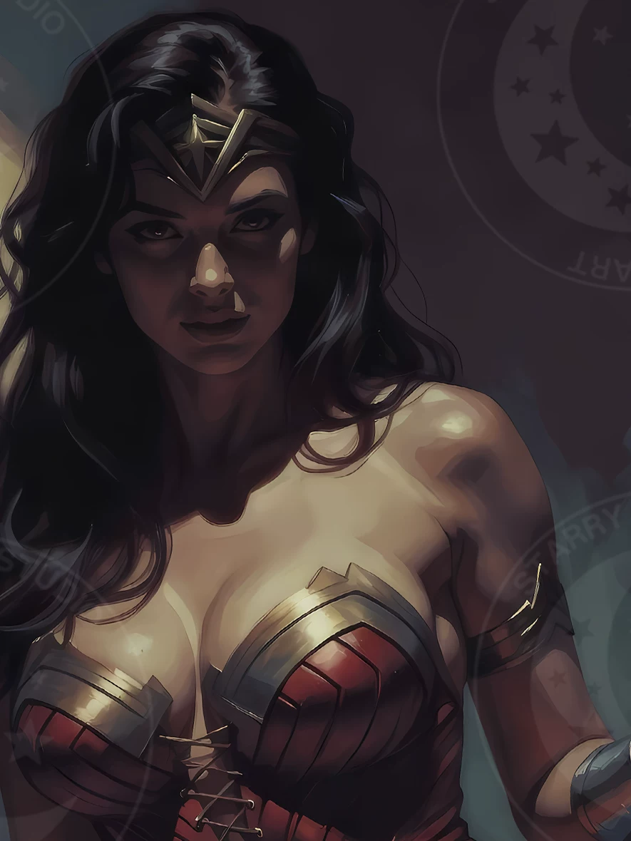 【Pre-sale】Decorative Painting of Wonder Woman-XingKong Studio