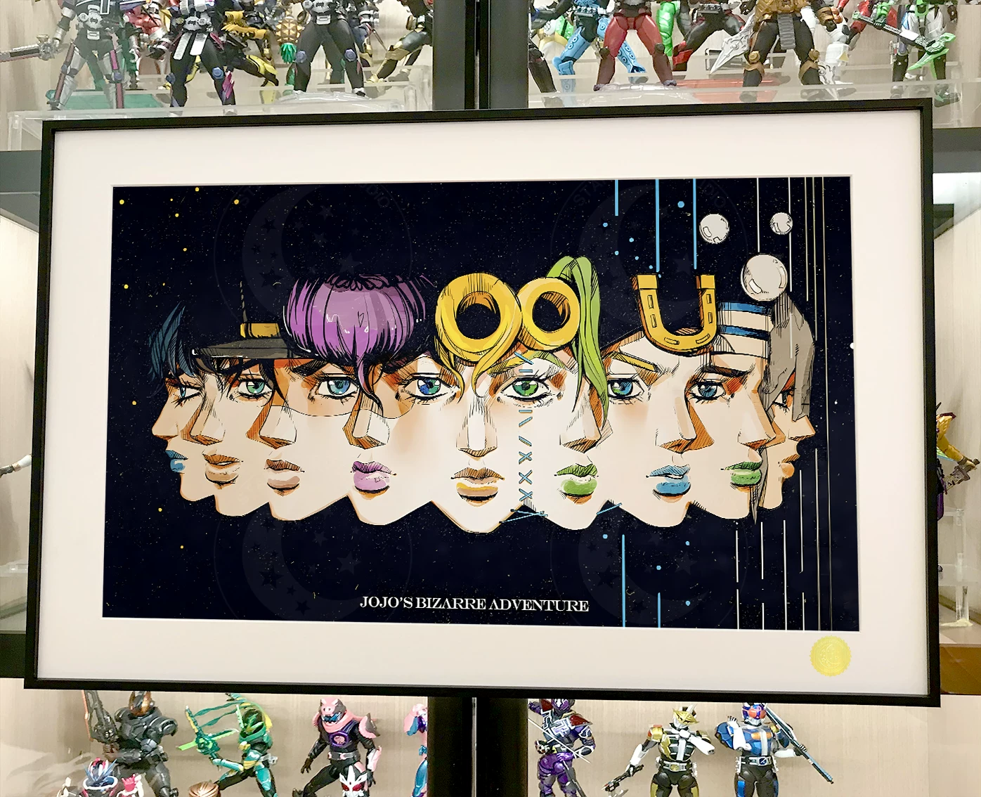 【Pre-sale】Decorative Painting of Nine Jos-JoJo's Bizarre Adventure-XingKong Studio