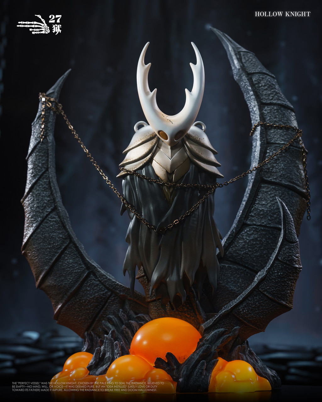 【Pre-sale】Pure Vessel and The Knight-Hollow Knight-27abyss Studio