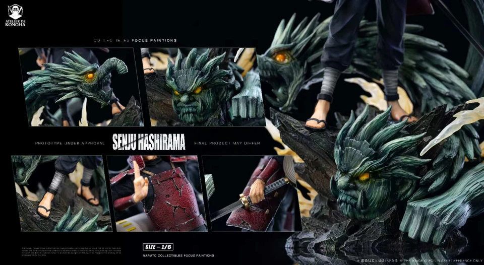 【Pre-sale】1/6 Scale Senju Hashirama and Uchiha Madara-ATELIER DE KONOHA Studio