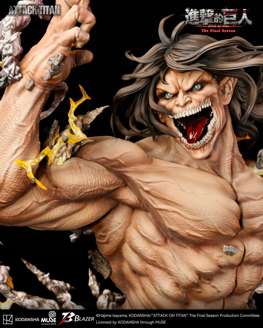 【Pre-sale】Bust of Eren Titan-Attack on Titan-Blazer Studio