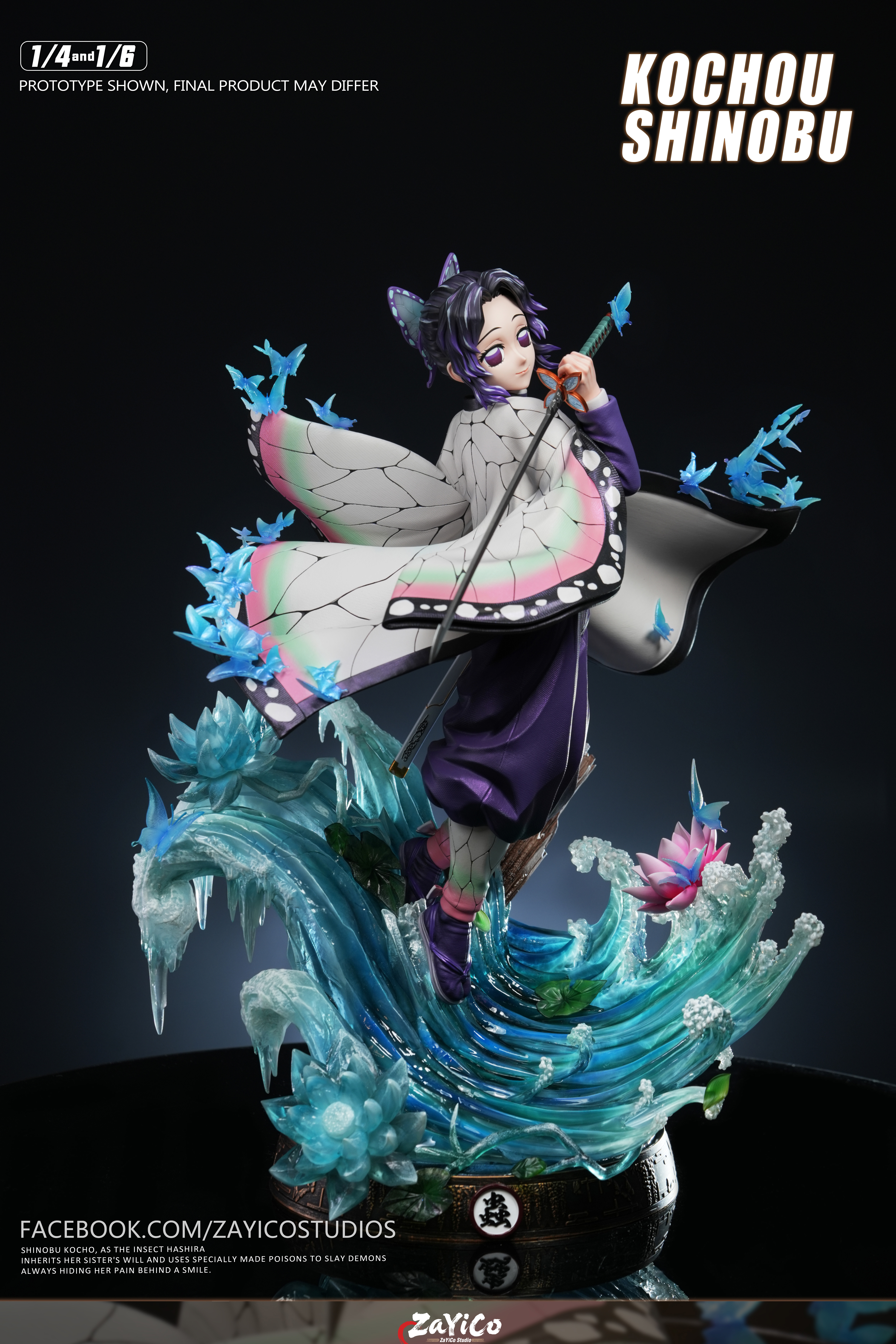 【Pre-sale】1/6 and 1/4 Scale Kochou Shinobu-Zayico Studio